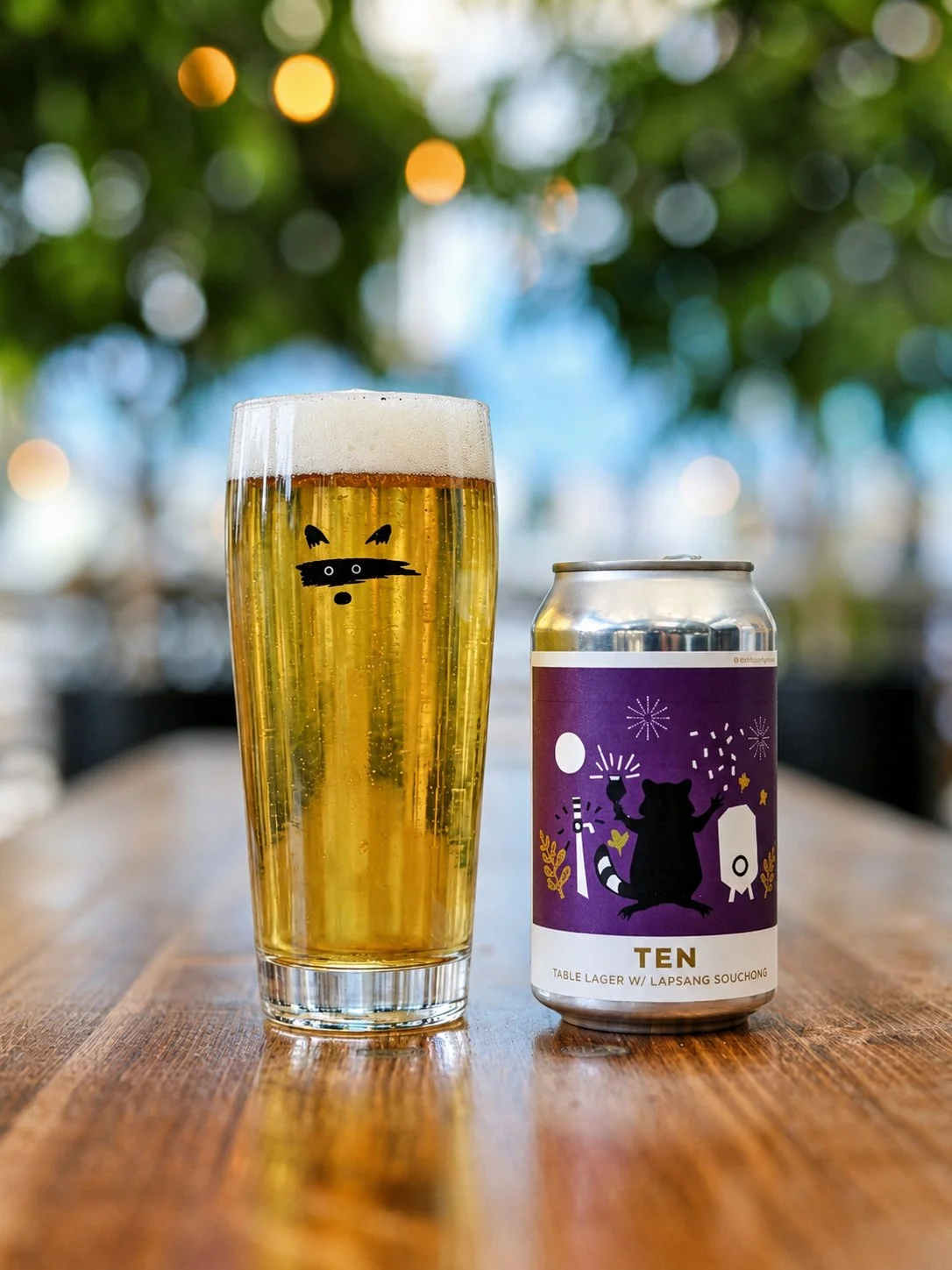TEN (Table Lager w/ Lapsang Souchong)