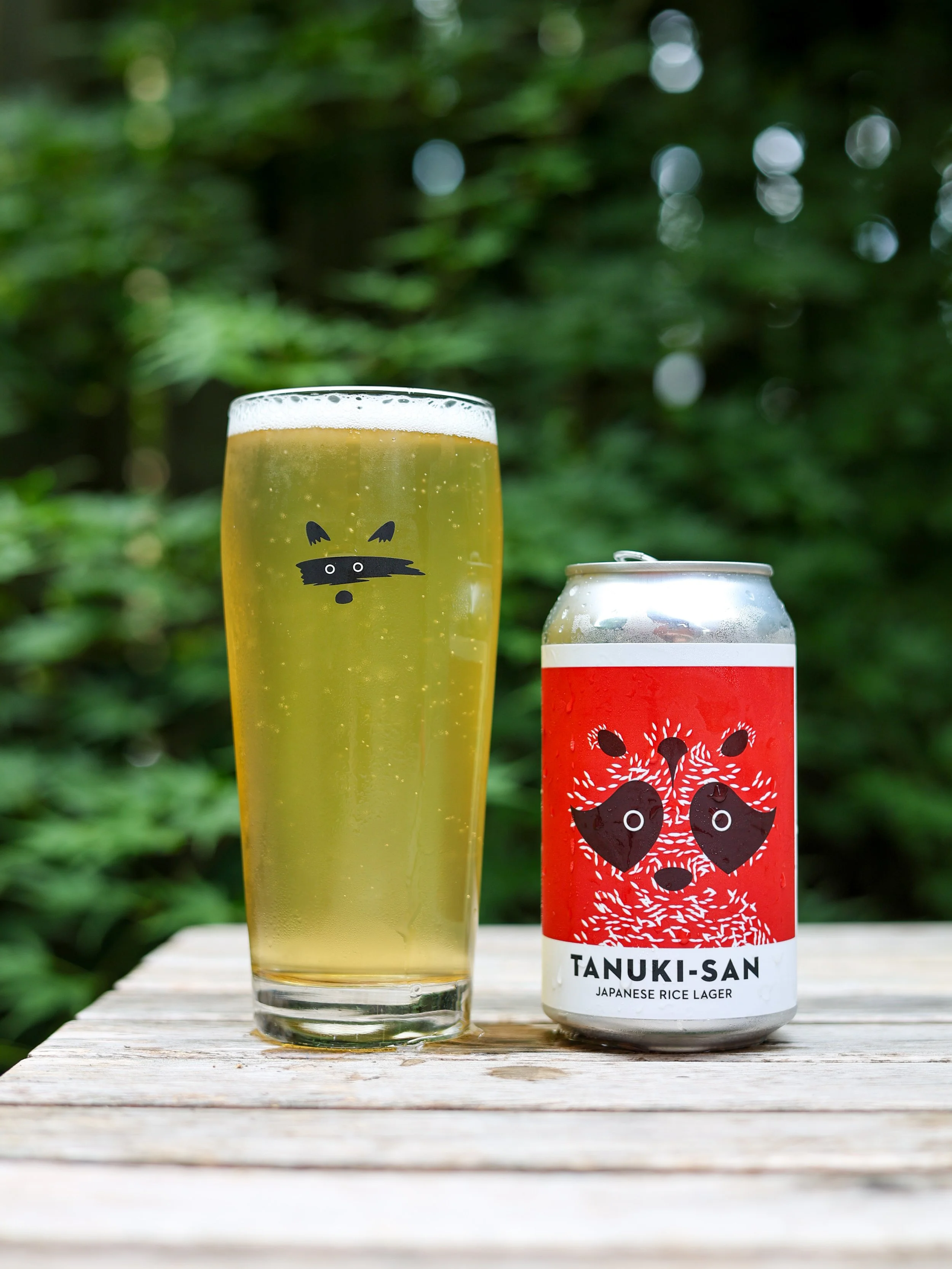 TANUKI-SAN (Japanese Rice Lager)