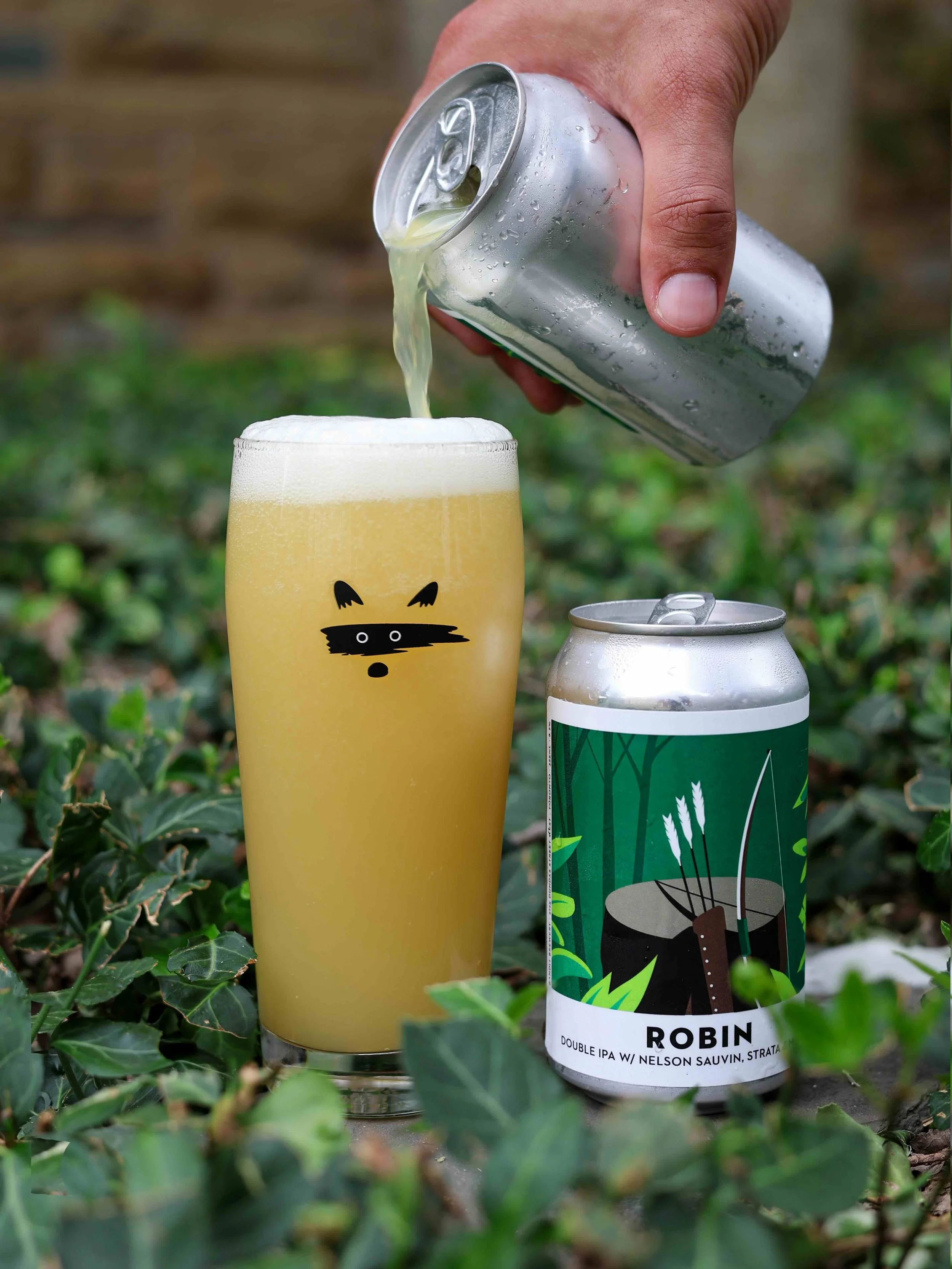 ROBIN (Double IPA W/ Nelson Sauvin, Strata & Mosaic)