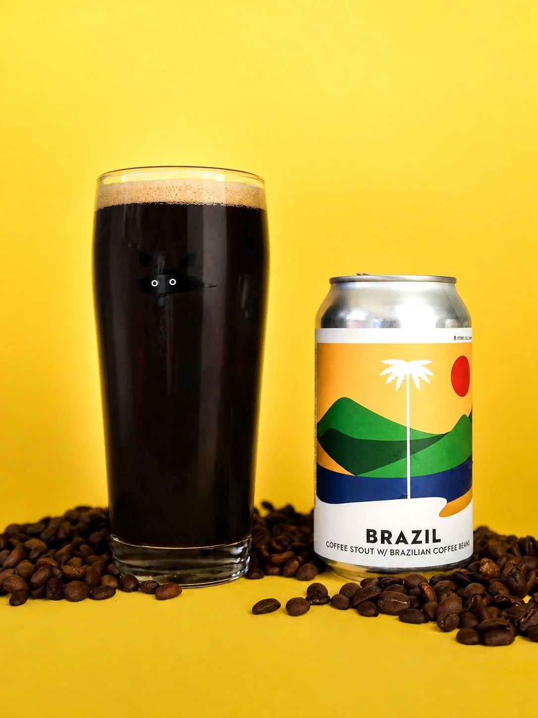 BRAZIL (Coffee Stout w/ Brazilian Coffee Beans)
