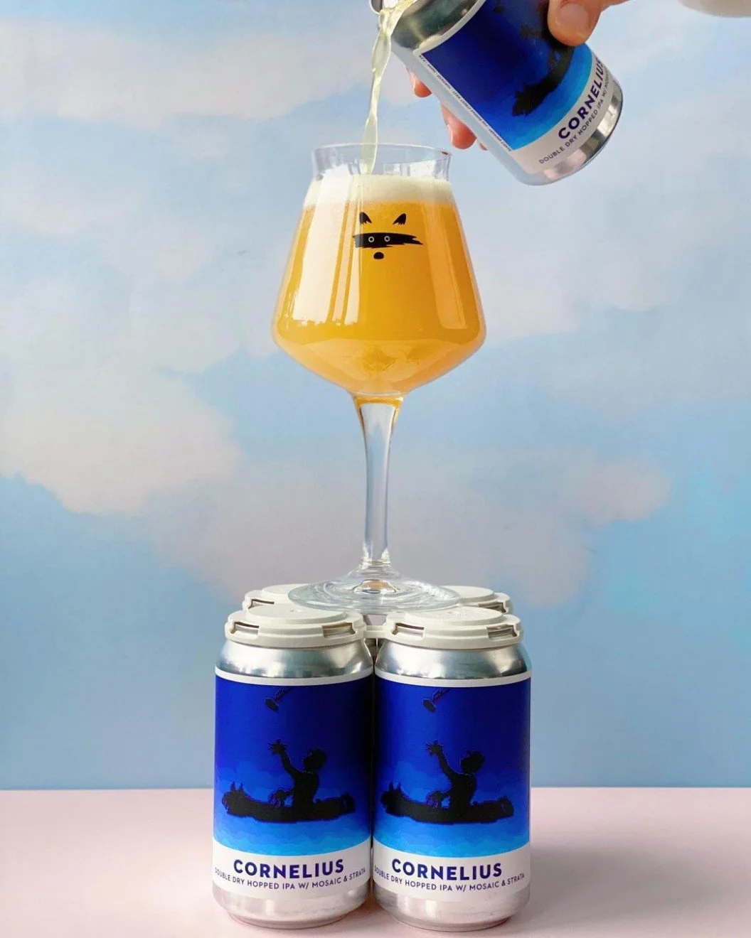 CORNELIUS (Double Dry Hopped IPA w/ Strata and Mosaic)