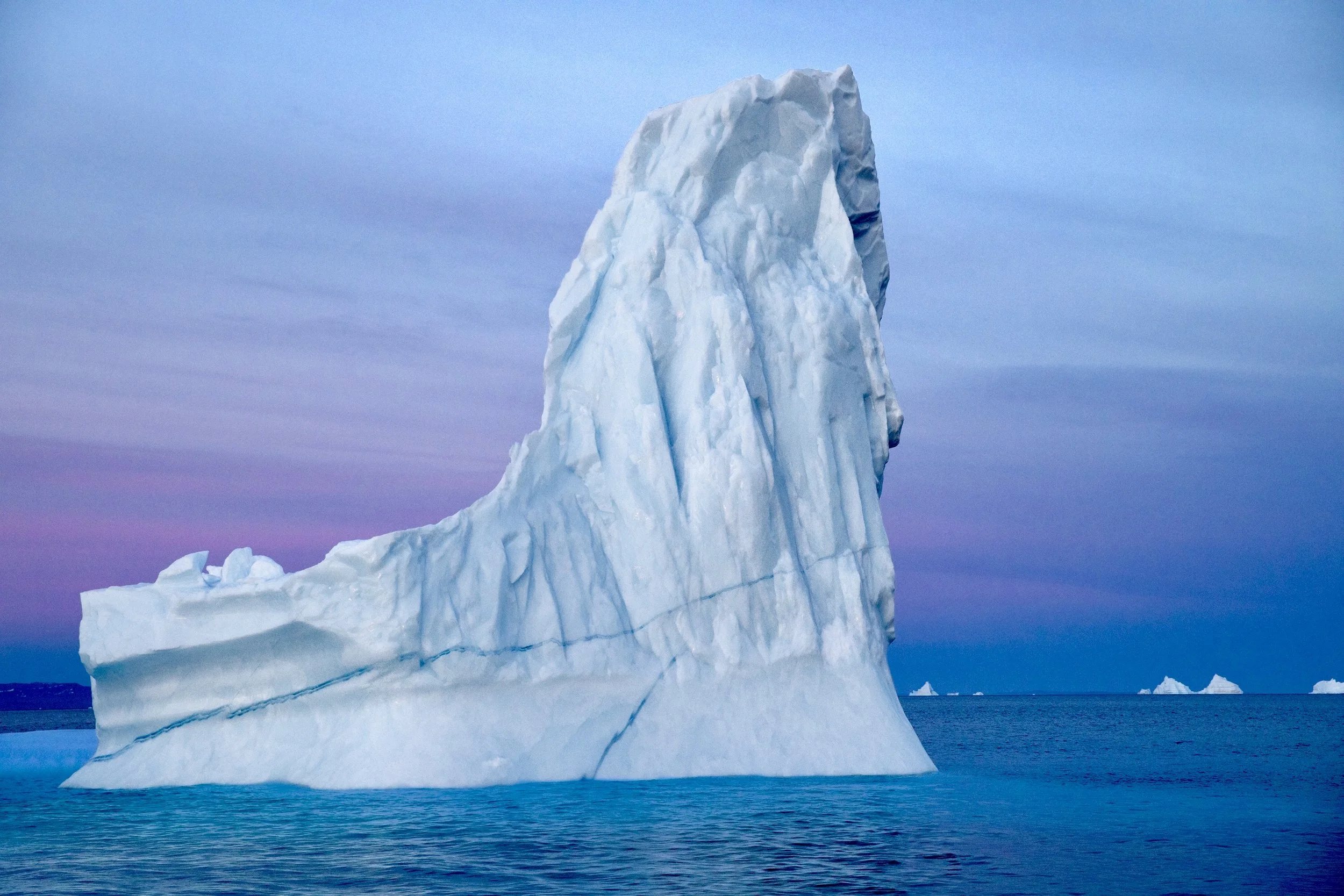 Sphinx in Ice:Iceberg Photo:@AlexiAndreaBordenArtist:#SailingThruIcebergs.jpg