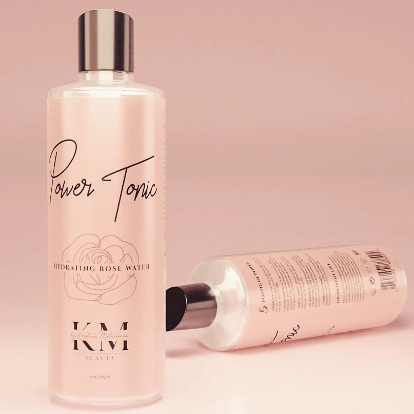 We are so excited about the all new KM Beauty power tonic!!!

So many uses! Cleanse and ph balance your skin, use during permanent makeup treatments to soothe the skin and clean, use after permanent makeup as as cleansing aftercare that won't over dr