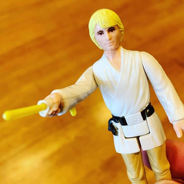 Preach about Star Wars and your Council president just might present you with a vintage 1977 Luke Skywalker action figure at the annual meeting. 🙌 Thanks @macgyver1353 !