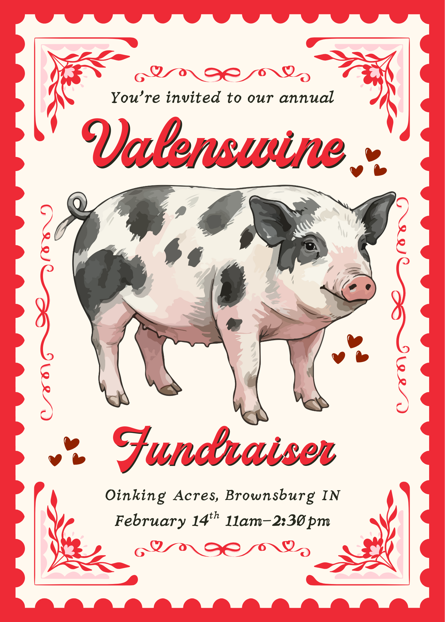 7th Annual Valenswine Fundraiser 