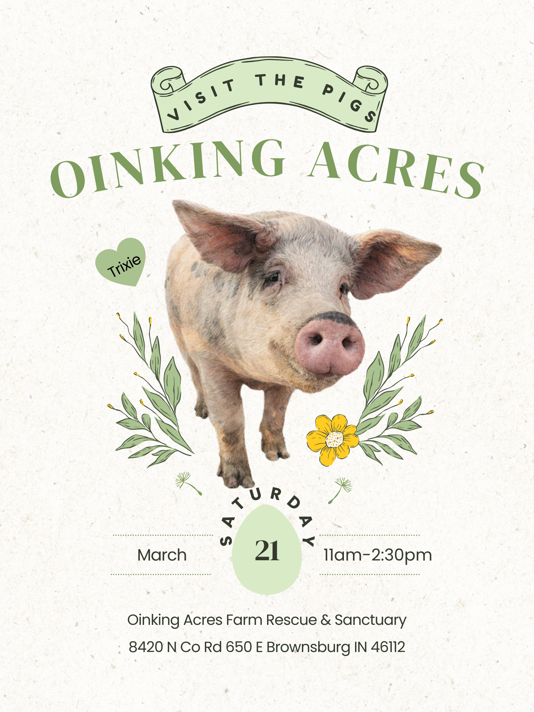 Open Hours March 21st 