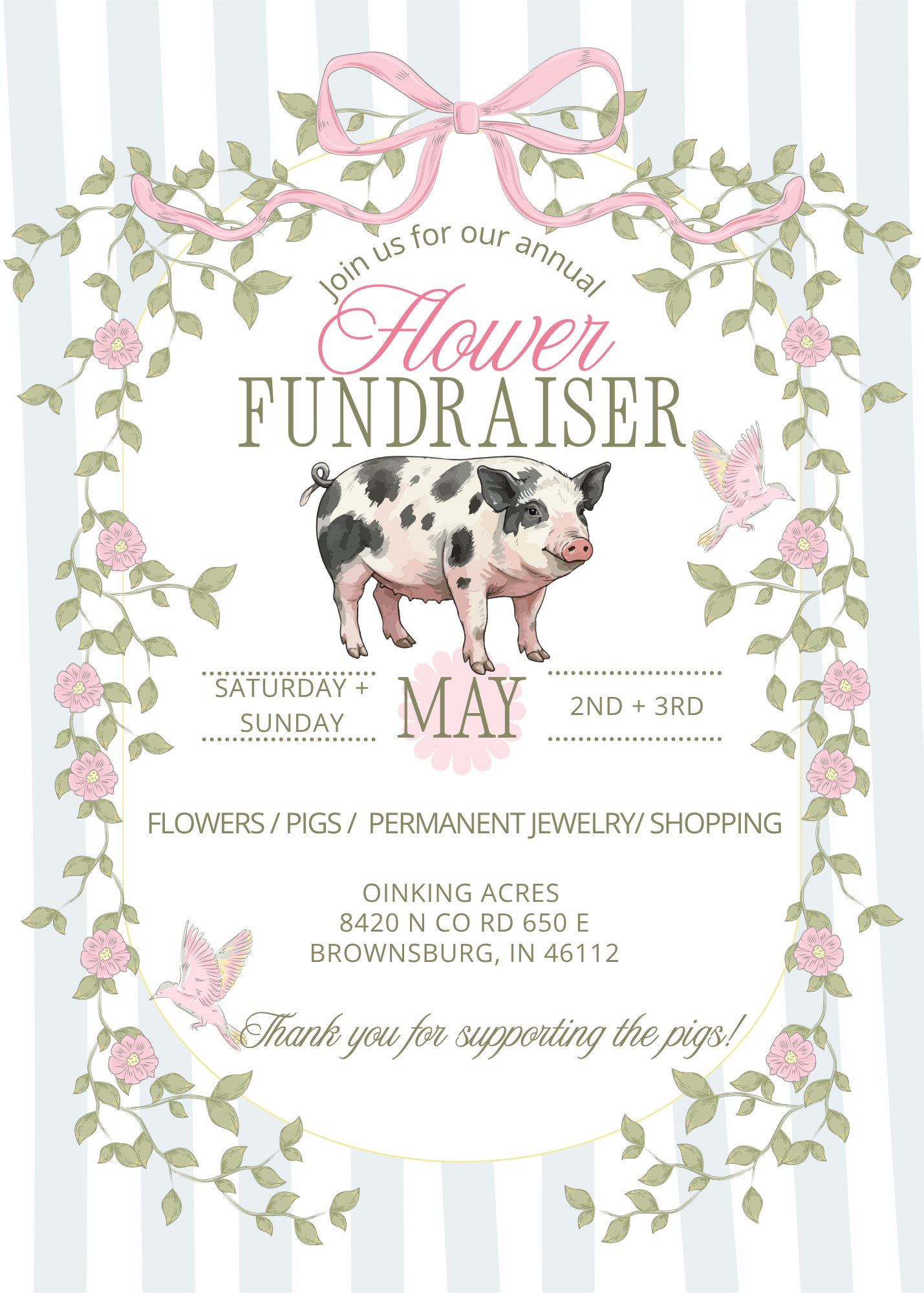 Flower Fundraiser 