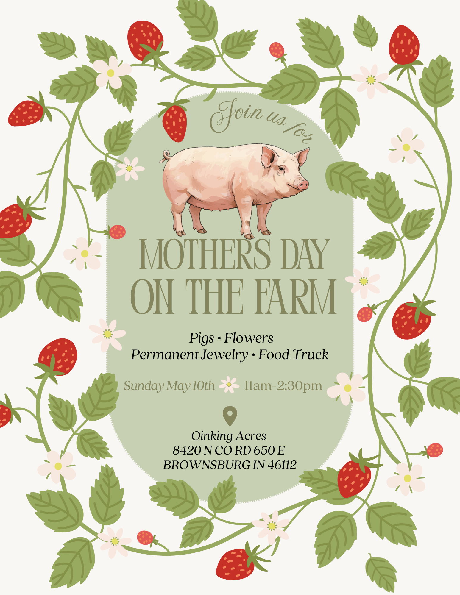 Mothers Day on the Farm 
