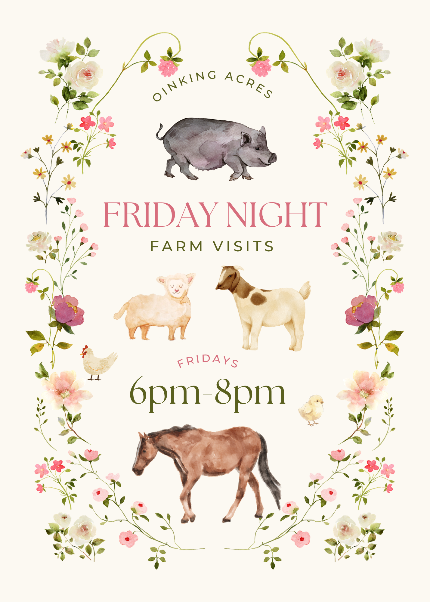 Friday Night Farm Visits
