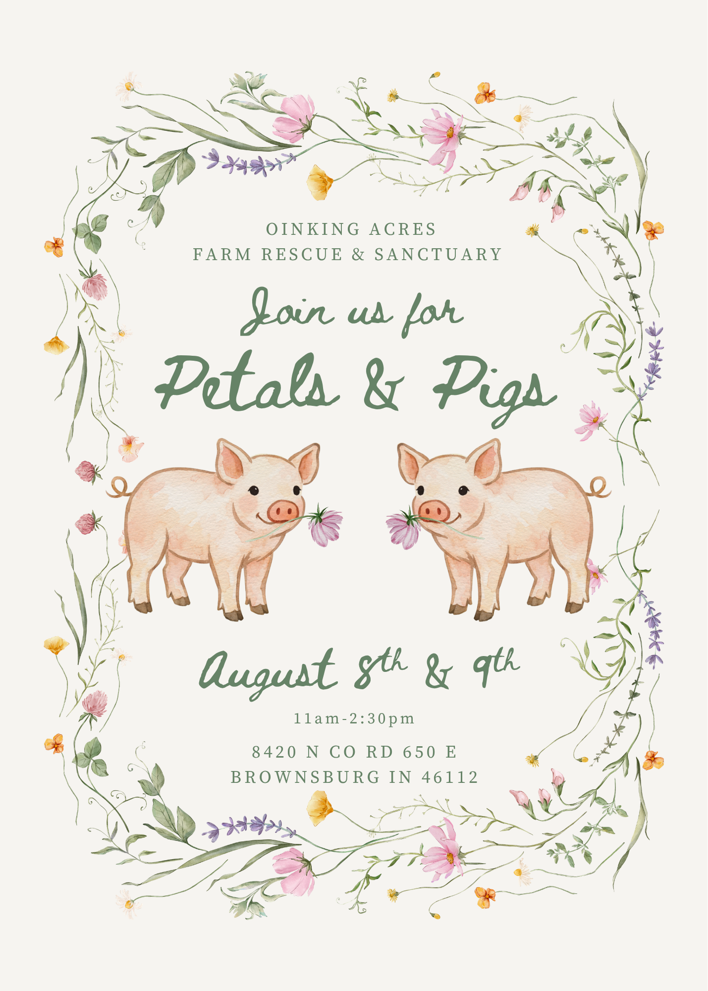 Petals and Pigs 