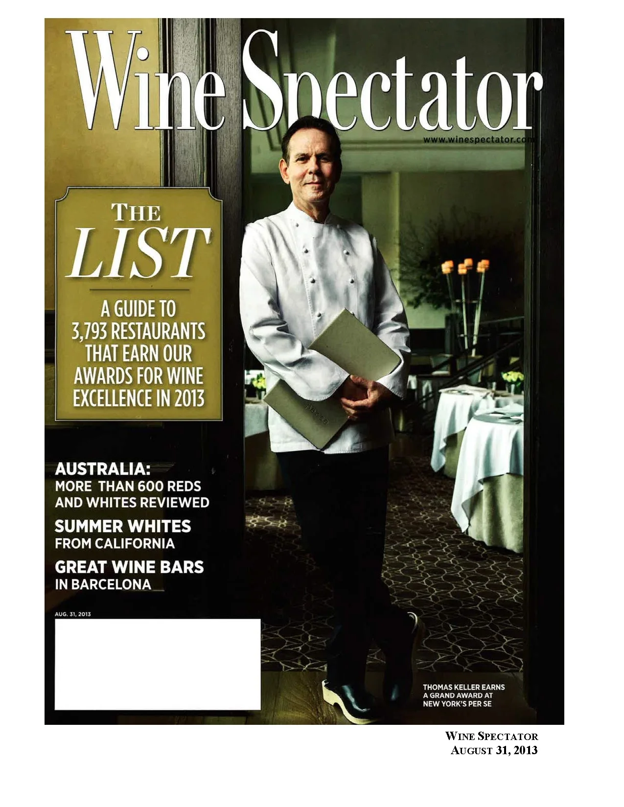 Nancy Oakes, Kathy King and Pam Mazzola of Prospect Restaurant in Wine Spectator