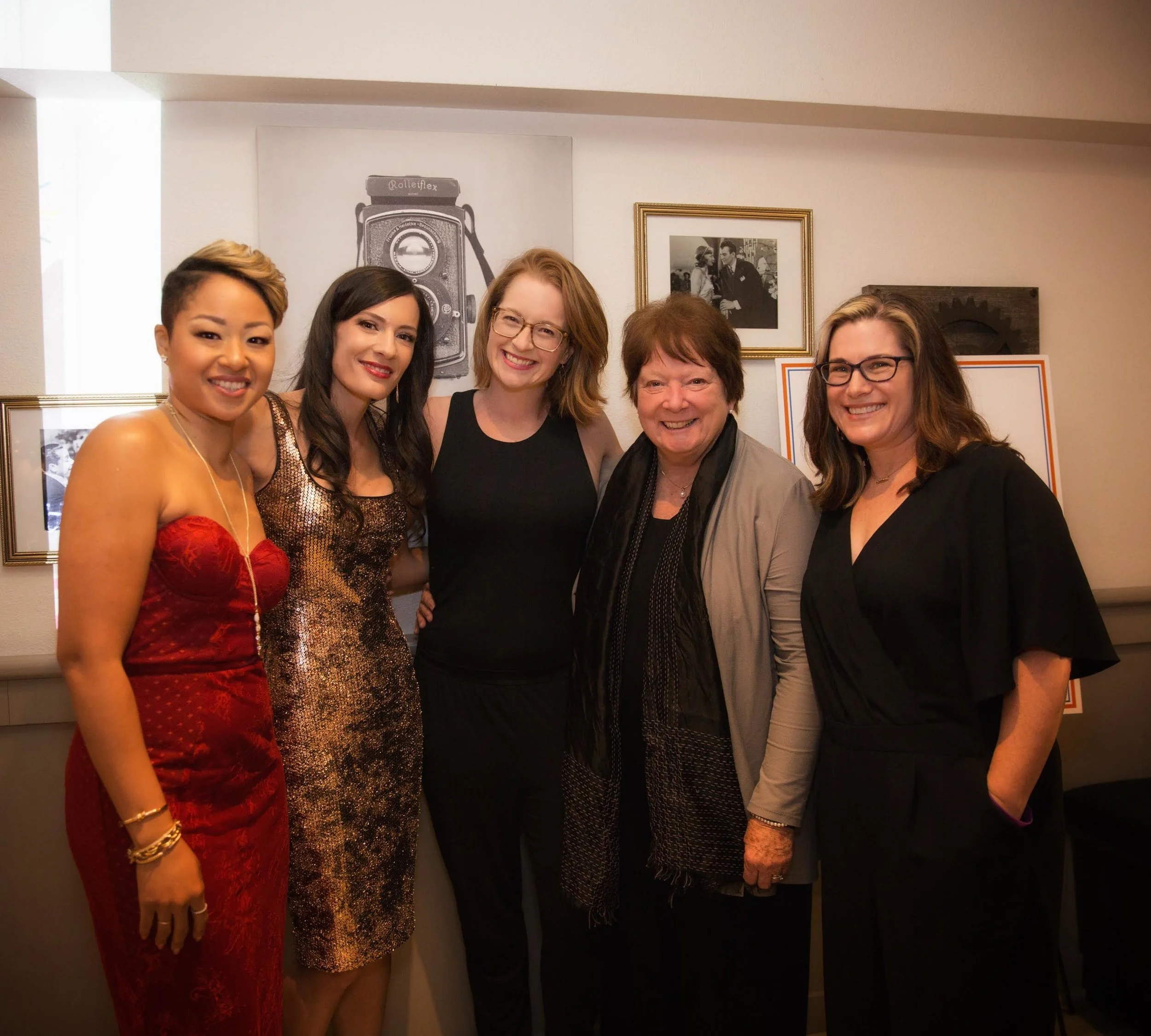 Shani Hall, Melissa Smith, Katie Nues Foundation Staff
