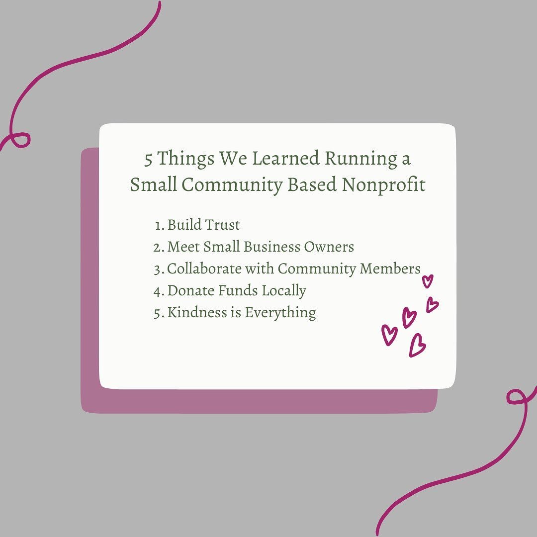 We have learned many important lessons as Party In-Kindness has grown over the past nine years! These are 5 of our favorites! ⭐️
⠀⠀⠀⠀⠀⠀⠀⠀⠀
🤍Build Trust. As a nonprofit, building trust means that we are always transparent and donate the much-needed i