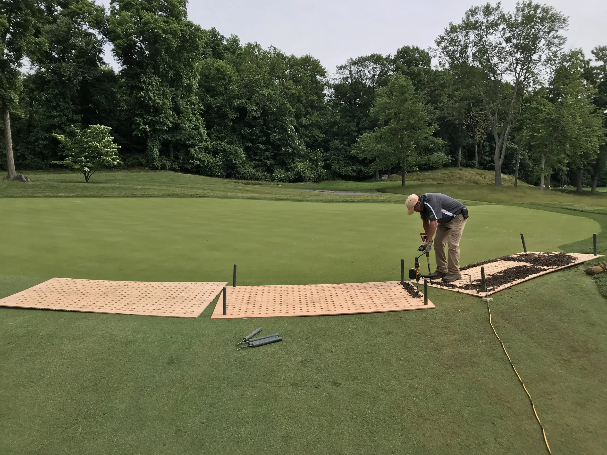 Manual Drill and Fill
