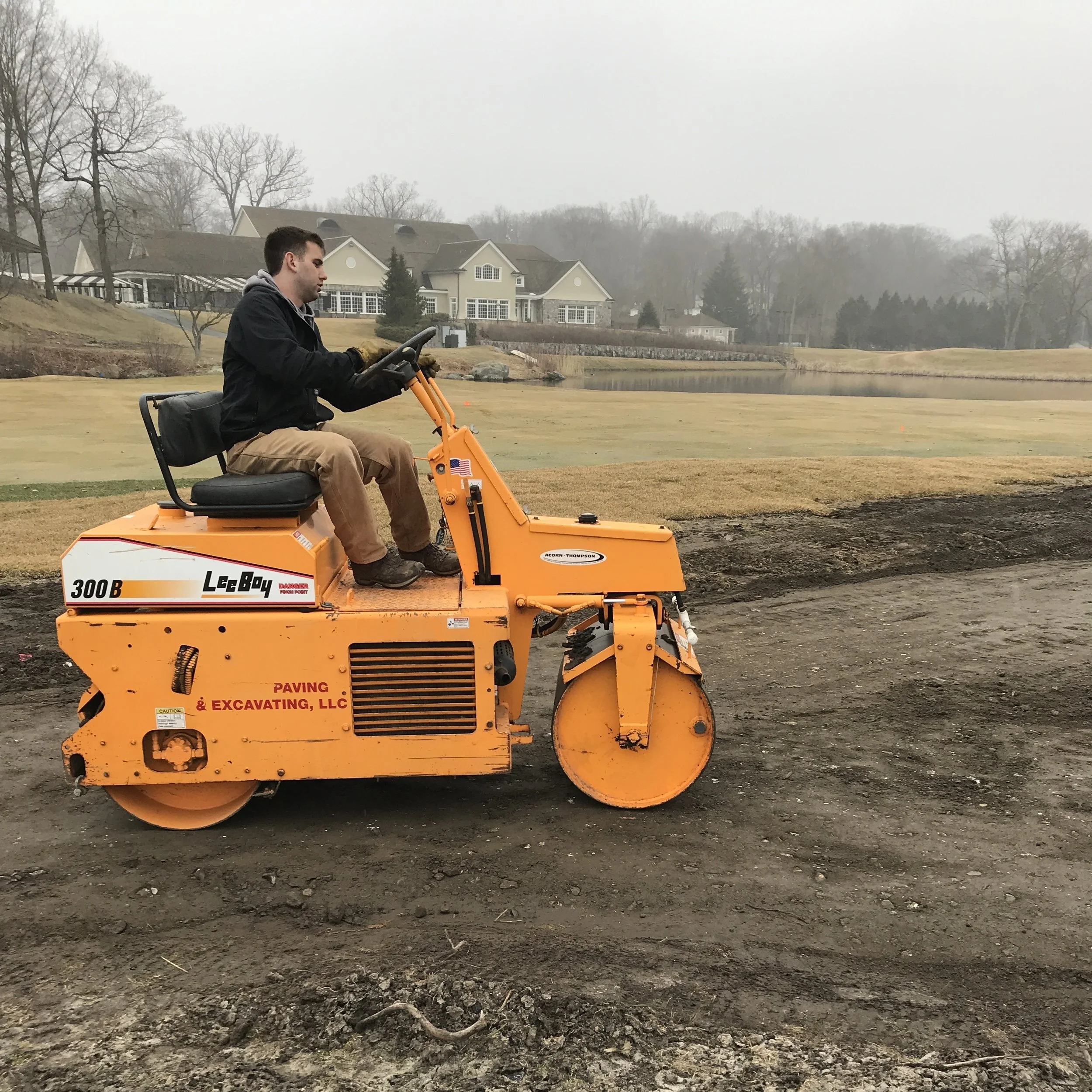 Cart Path Construction