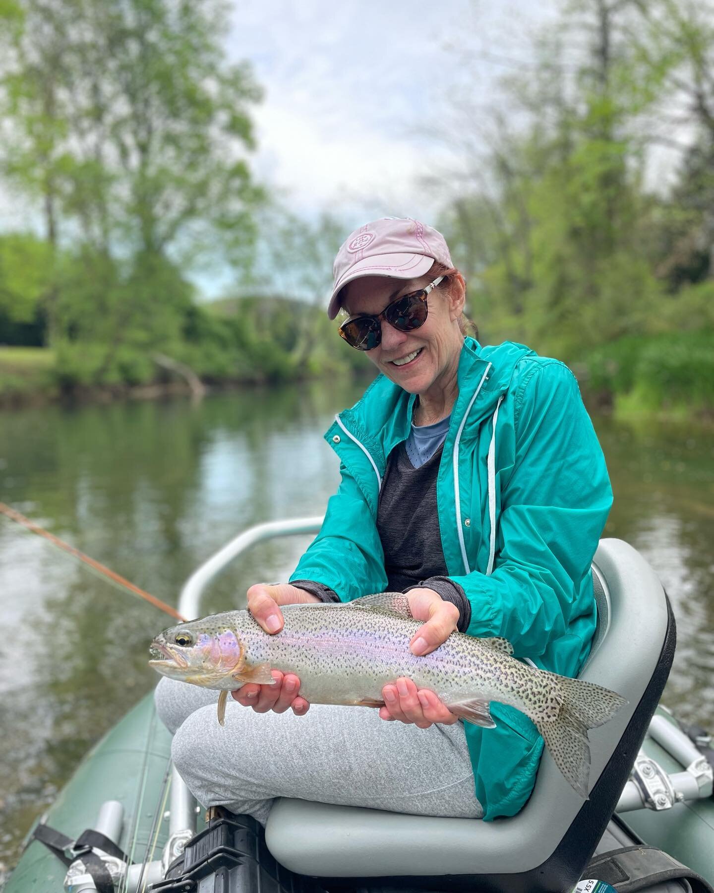 Wilson and Deb have been fishing with us for about 4 years now and it&rsquo;s always a joy to see their name getting closer on the calendar! We had a banner day last week catching some big fish on small flies! Make no mistake it&rsquo;s prime time fo