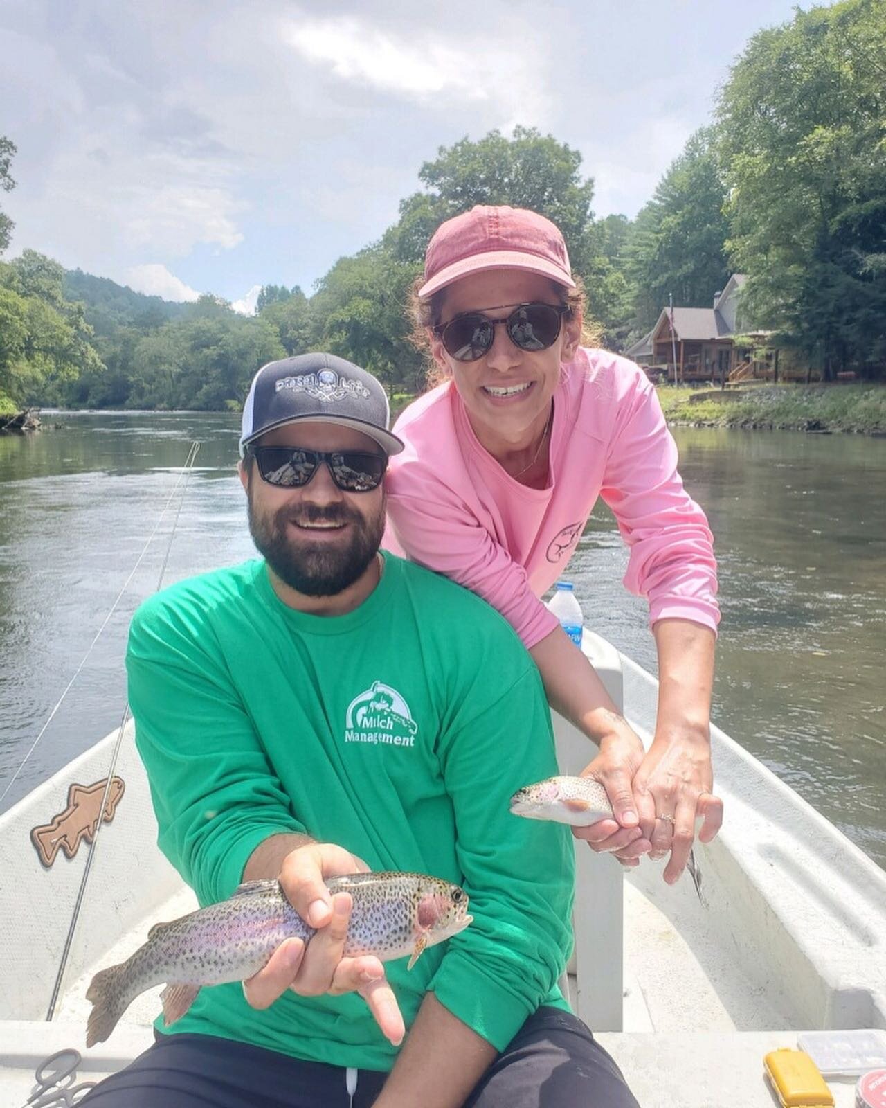It was a busy day today for the Bowman boys and there&rsquo;s a bunch of fish with some sore mouths! Both trout fishing and smallmouth fished great today! 
.
.
.
.
.
.
#flyfishblueridge #onthewater #getoutdoors #bowmanflyfishing #flyfishing #flytying
