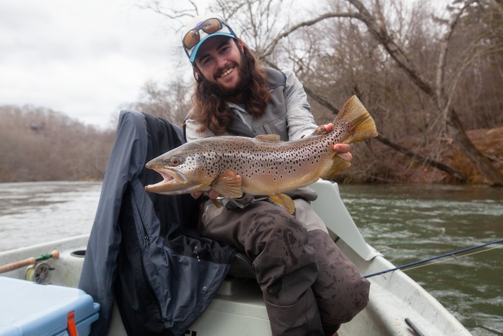Toccoa River Fishing Report February Bowman Fly Fishing