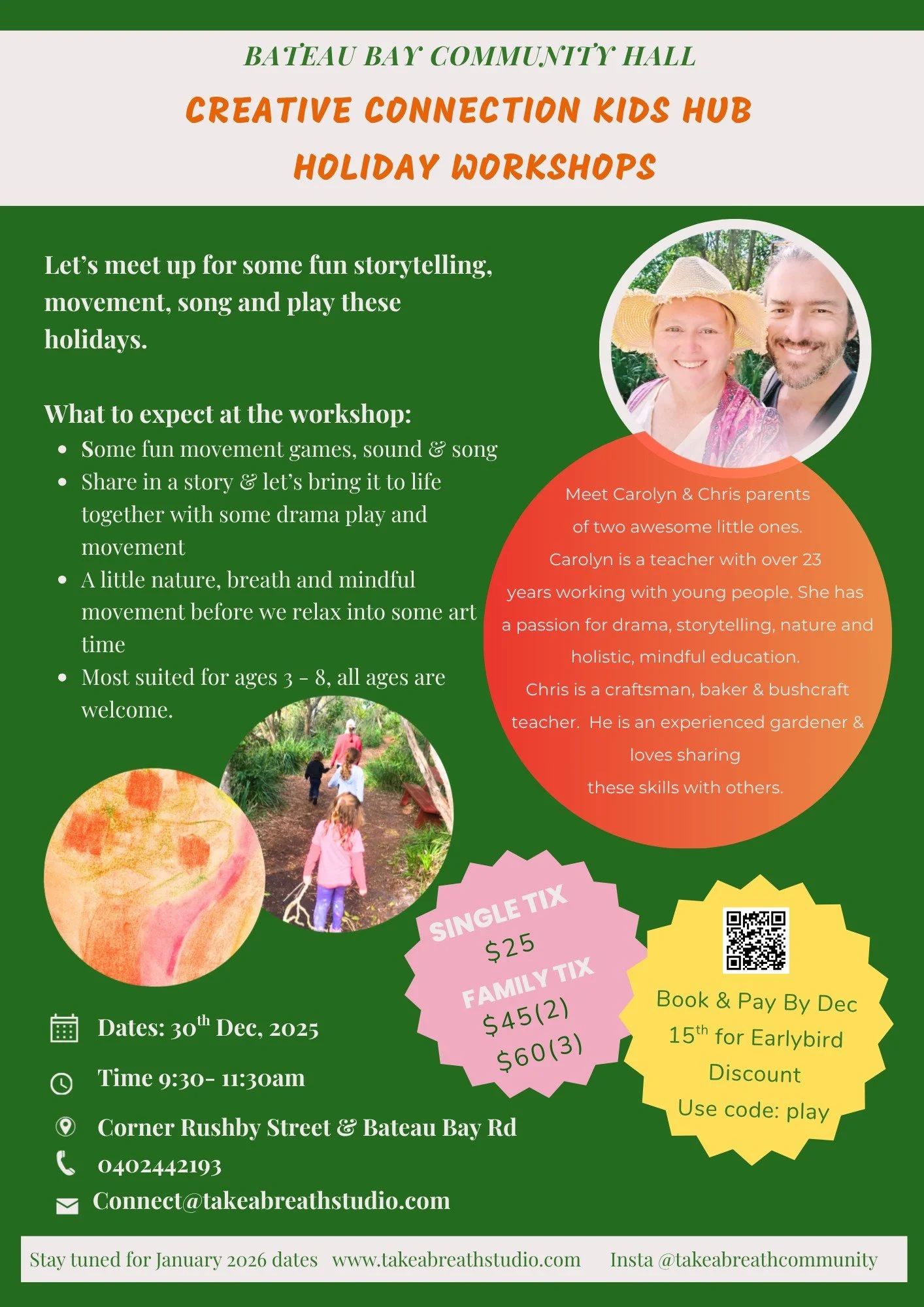 DOUBLE TICKET (2) - CREATIVE CONNECTION - KIDS HUB