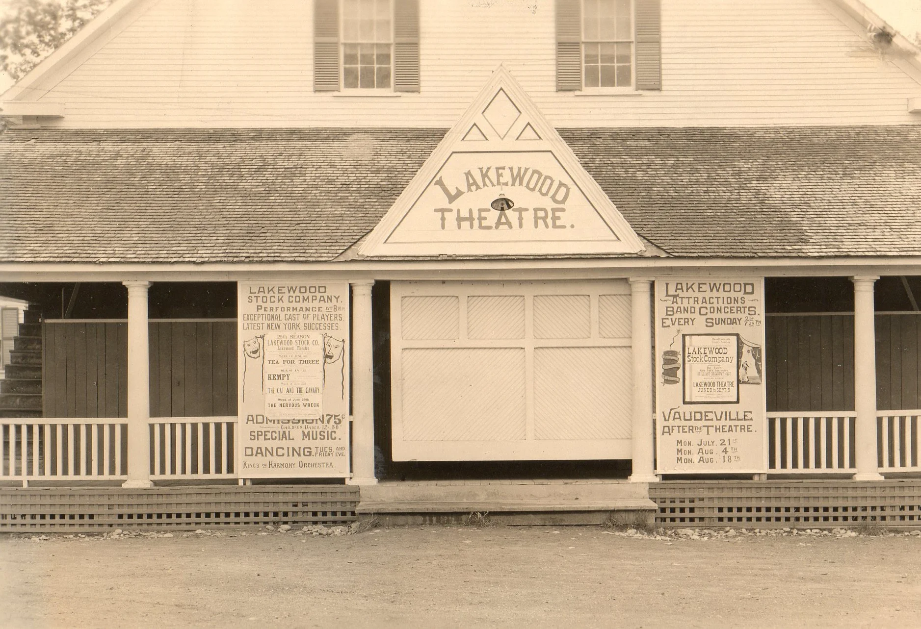 First Renovation of Lakewood Theater ca 1920
