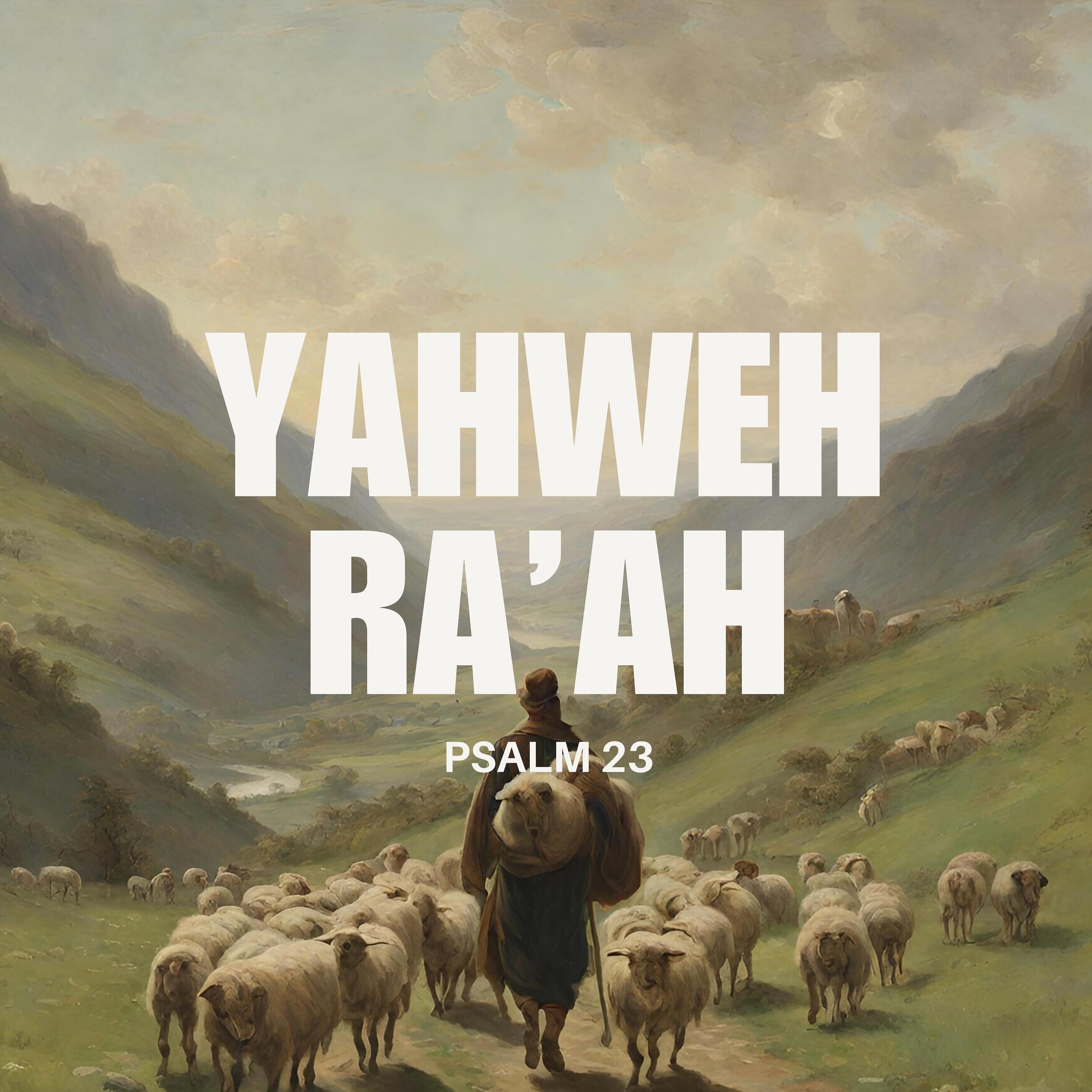 Yahweh Ra&rsquo;ah (Psalm 23) is out now, everywhere you listen to music! Inspired by Psalm 23, where David writes &ldquo;The Lord is my shepherd&hellip;&rdquo; 

My prayer is that this song would remind you that the Lord is always with you, no matte