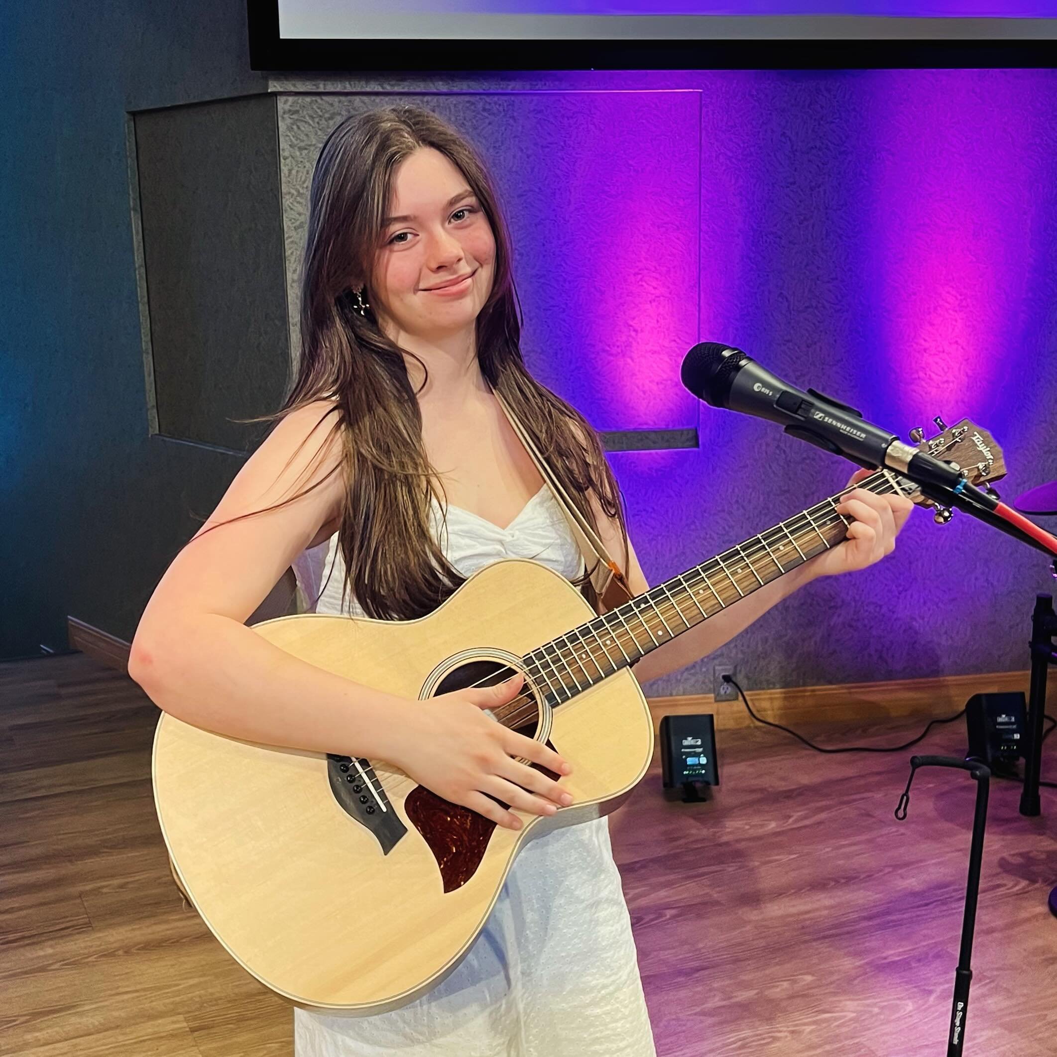 I&rsquo;m not crying, you&rsquo;re crying! My daughter Cora played guitar onstage with the worship team for the first time today! Years ago, while living in Texas, I had a dream about this happening. Long before she ever said to me &ldquo;Dad, I want