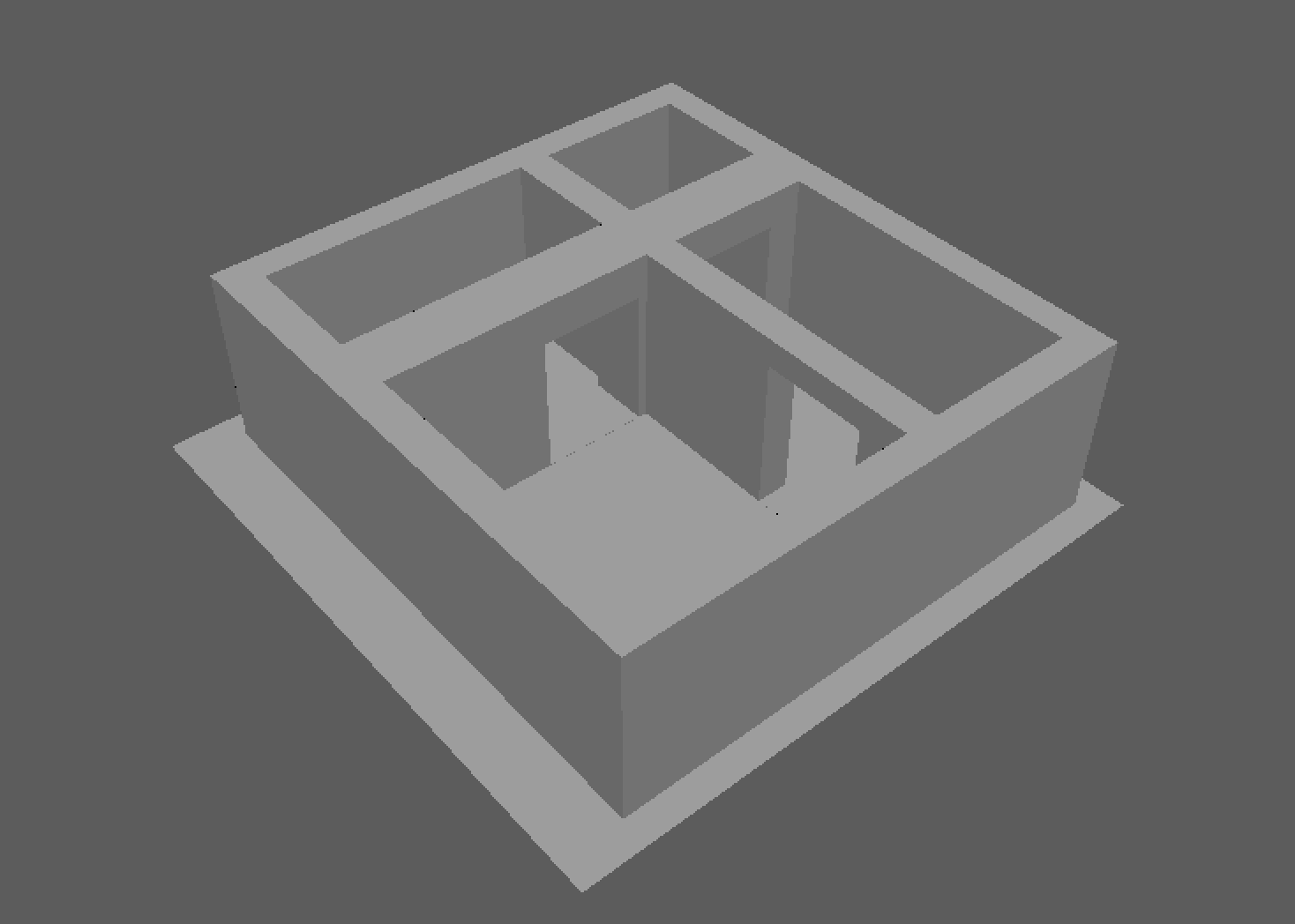 Here’s the little house I’m going to be working with