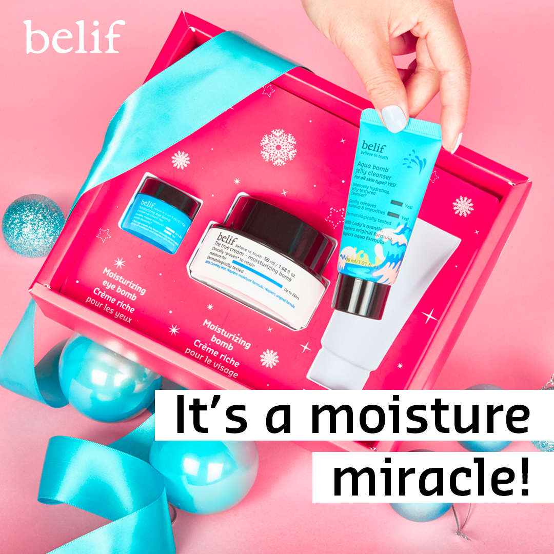 belif moisture miracle set
