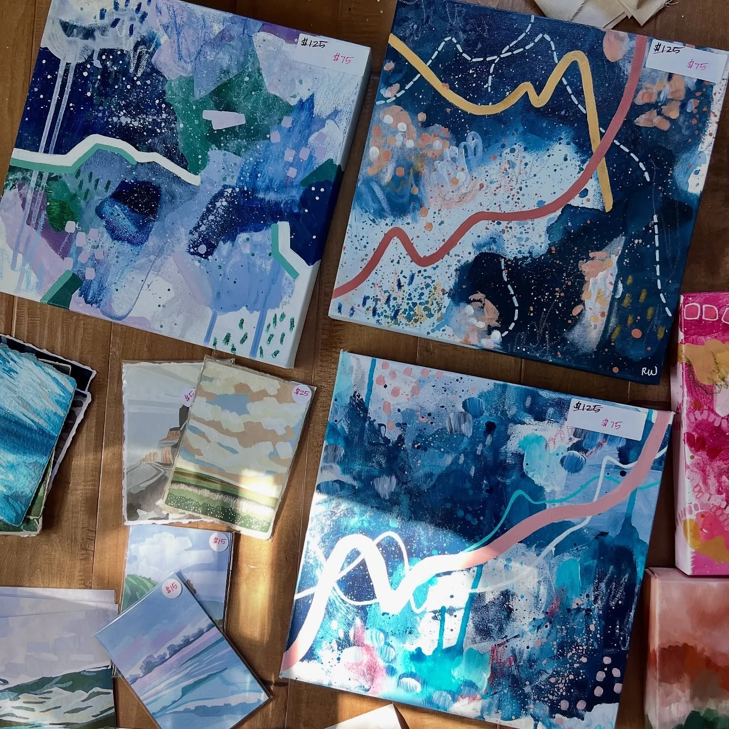 Y&rsquo;all SHOWED UP yesterday! The studio sale was a smashing success! So thank you everyone who bought art and helped me clear the stacks in my studio🙏

BUT there&rsquo;s still plenty of large work available and everything that&rsquo;s left is no