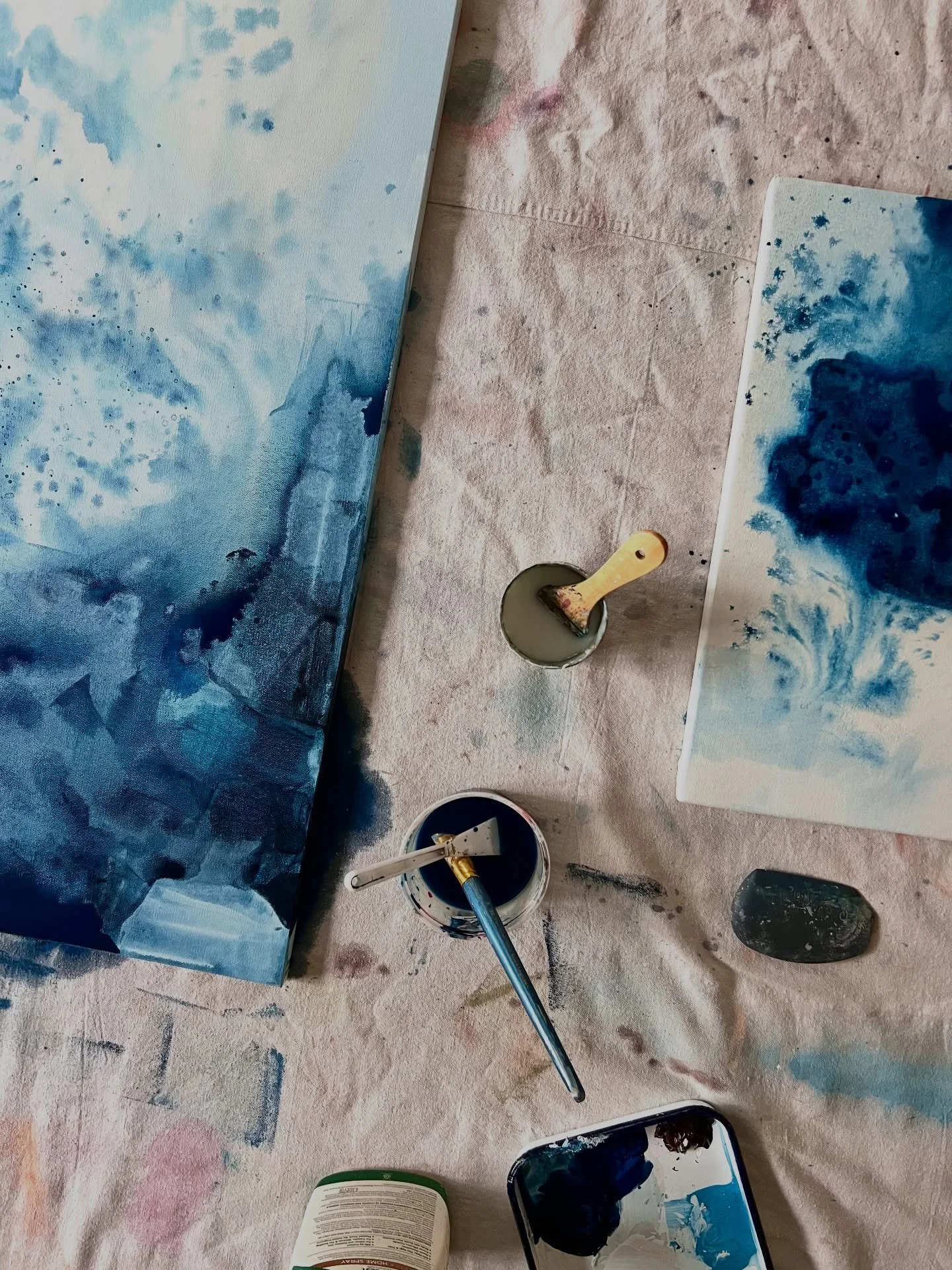 New stuff in the works. I know I know. More blue. But you know what? IDGAF! Blue is my soul color. Always has been. I&rsquo;m an Aquarius, my childhood dream was to become a mermaid and diving in the ocean is easily where I feel the deepest sense of 