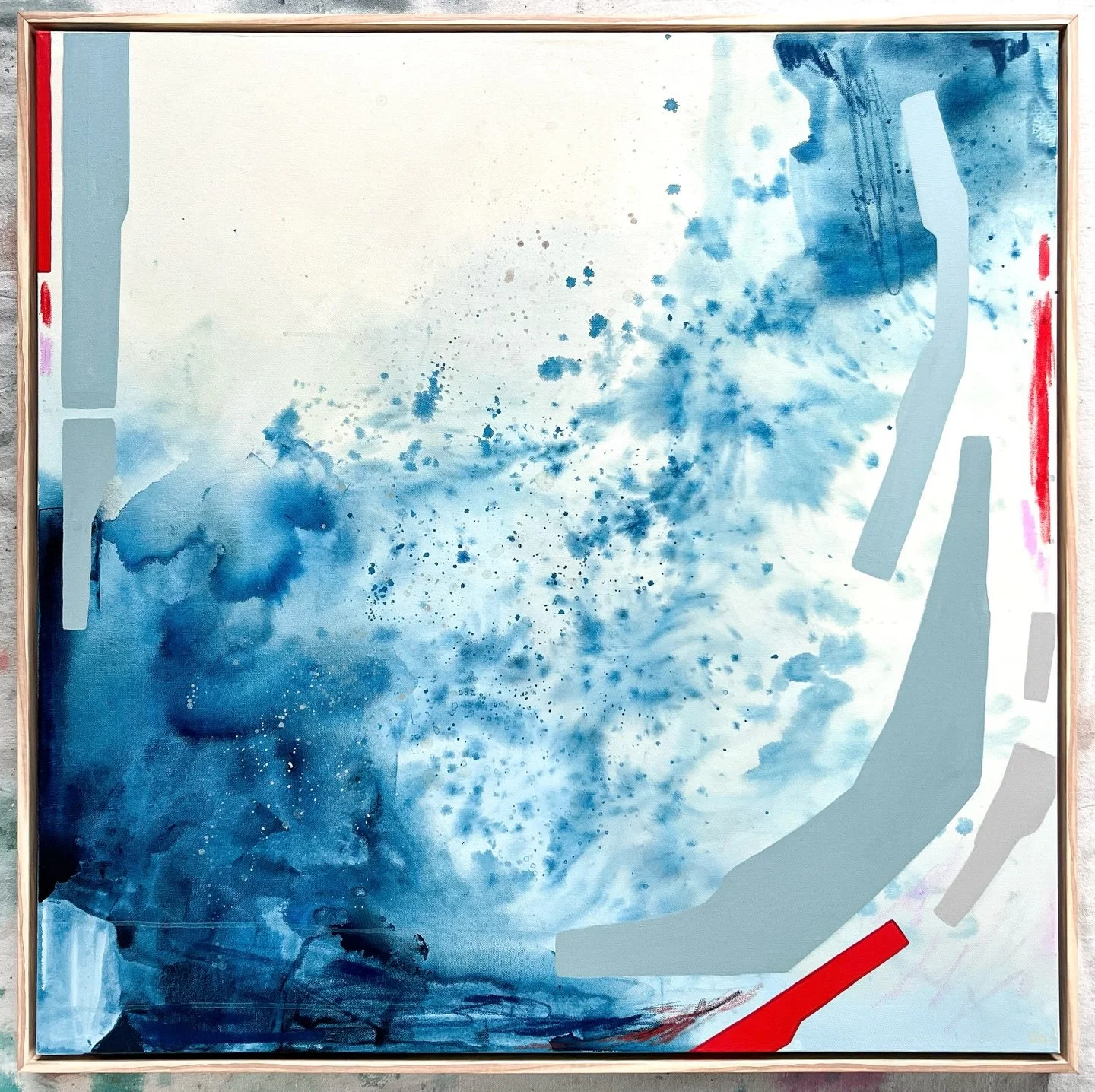 &ldquo;The Here and Now&rdquo; I
36x36&rdquo; original acrylic and oil pastel on canvas, framed in maple and ready to hang.
Swipe thru to see it up close.

Just listed it on the site🌊🐋

#abstractpaintings #pdxartist #pnwartist #oregonartist #abstra