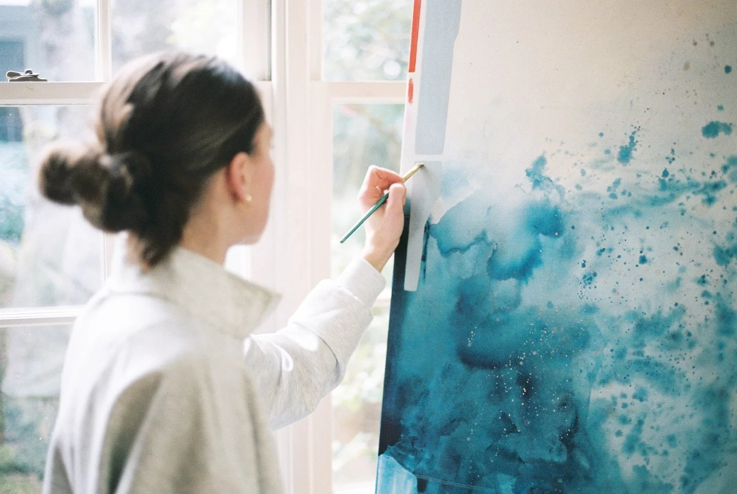 Want to know my secret for not being afraid to share my work? I always aim to make something I would want to display above my own bed or couch. I figure if I love it, someone else might like it too. My tastes aren&rsquo;t unique or particularly speci