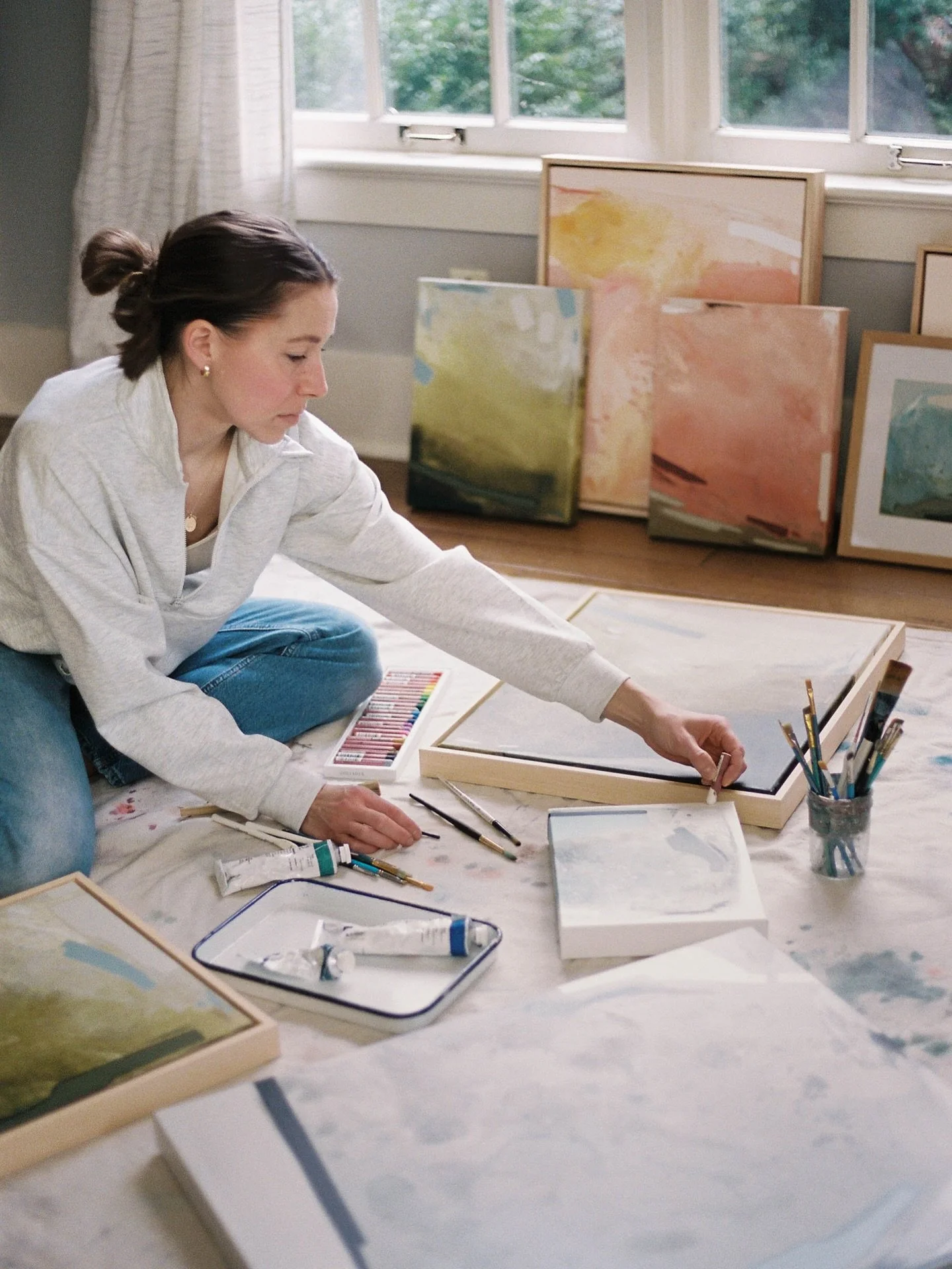 Excited to share that this month (April), I will be the artist in residence with @salem.art.association but I&rsquo;ll be doing the residency from my own home studio an I&rsquo;ll have open studio sessions at the end of the month. Excited to play, ex