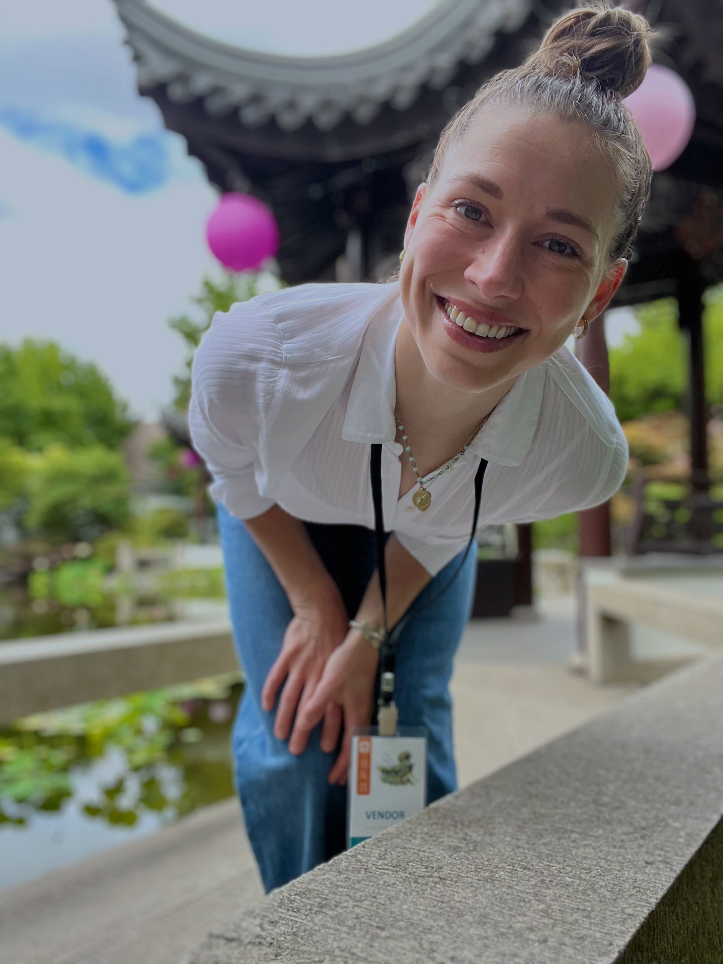 Today&rsquo;s the final day @lansuchinesegarden - I&rsquo;ll be here from 10-5:30 today. I had never been here prior to this event and WOW! Can&rsquo;t believe what a gem this garden in the city really is. 

Highly recommend coming anytime, it&rsquo;