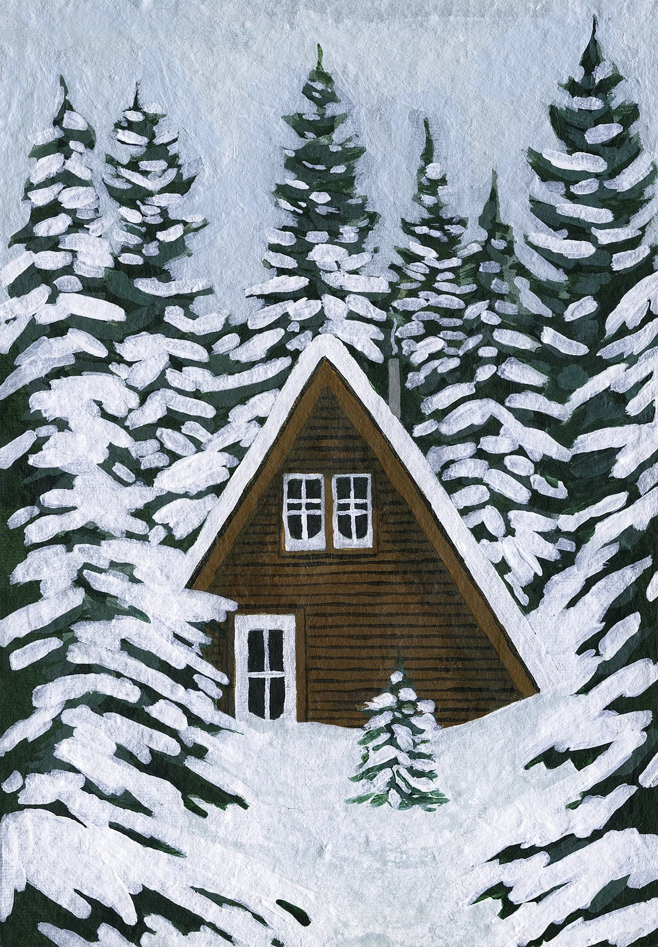“Aprés Ski” Print