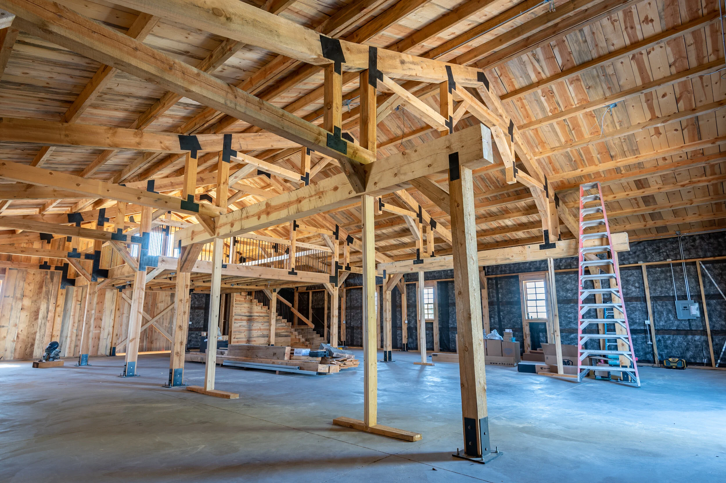 2019-10 Nostrand Timber Frame Barn Home Builders FirstSource HQ 5.jpg