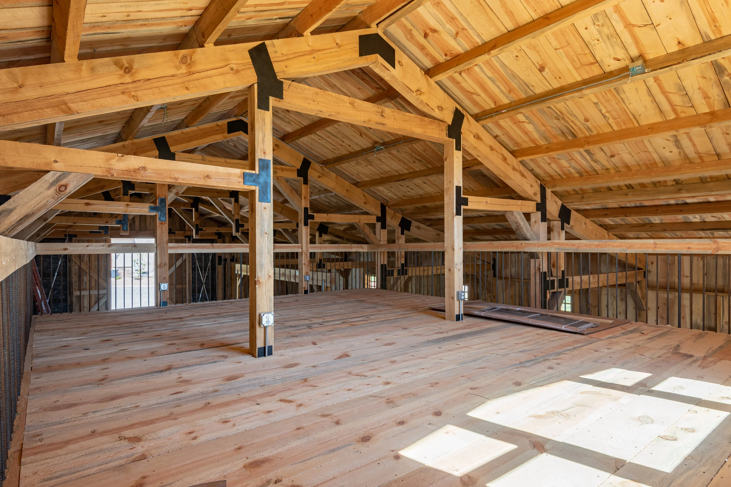 2019-10 Nostrand Timber Frame Barn Home Builders FirstSource HQ 7.jpg