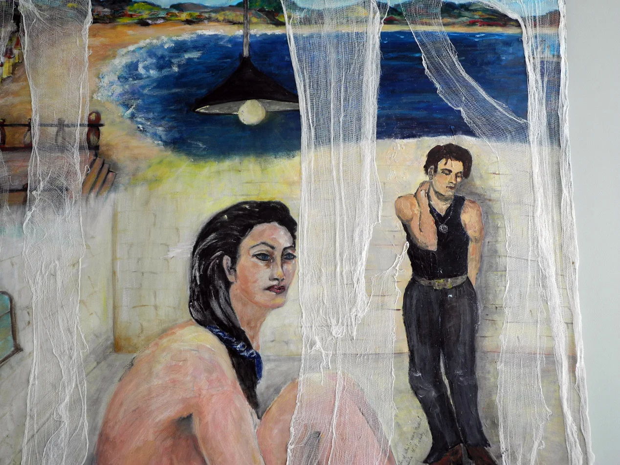 Black Hair Blue Eyes - In Memory of Marguerite Duras