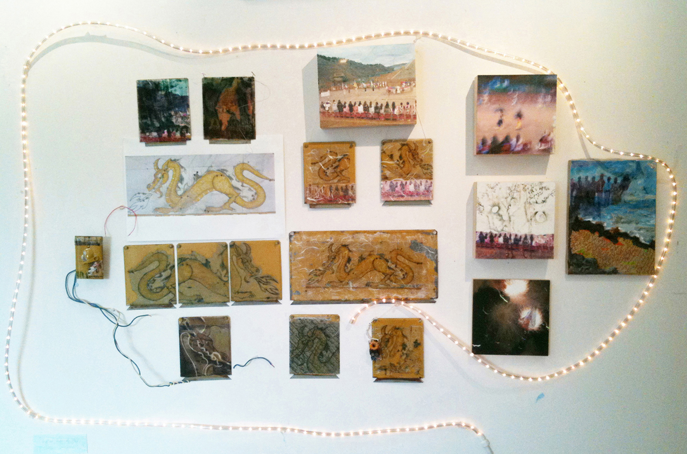 Golden Dragon — Fusion in Native American Land — an Installation