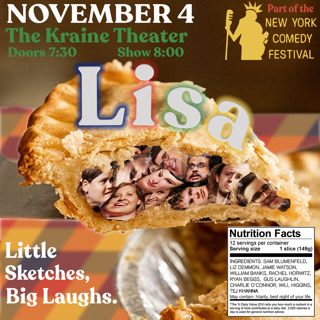 Lisa at the Kraine Theater for NYCF!
