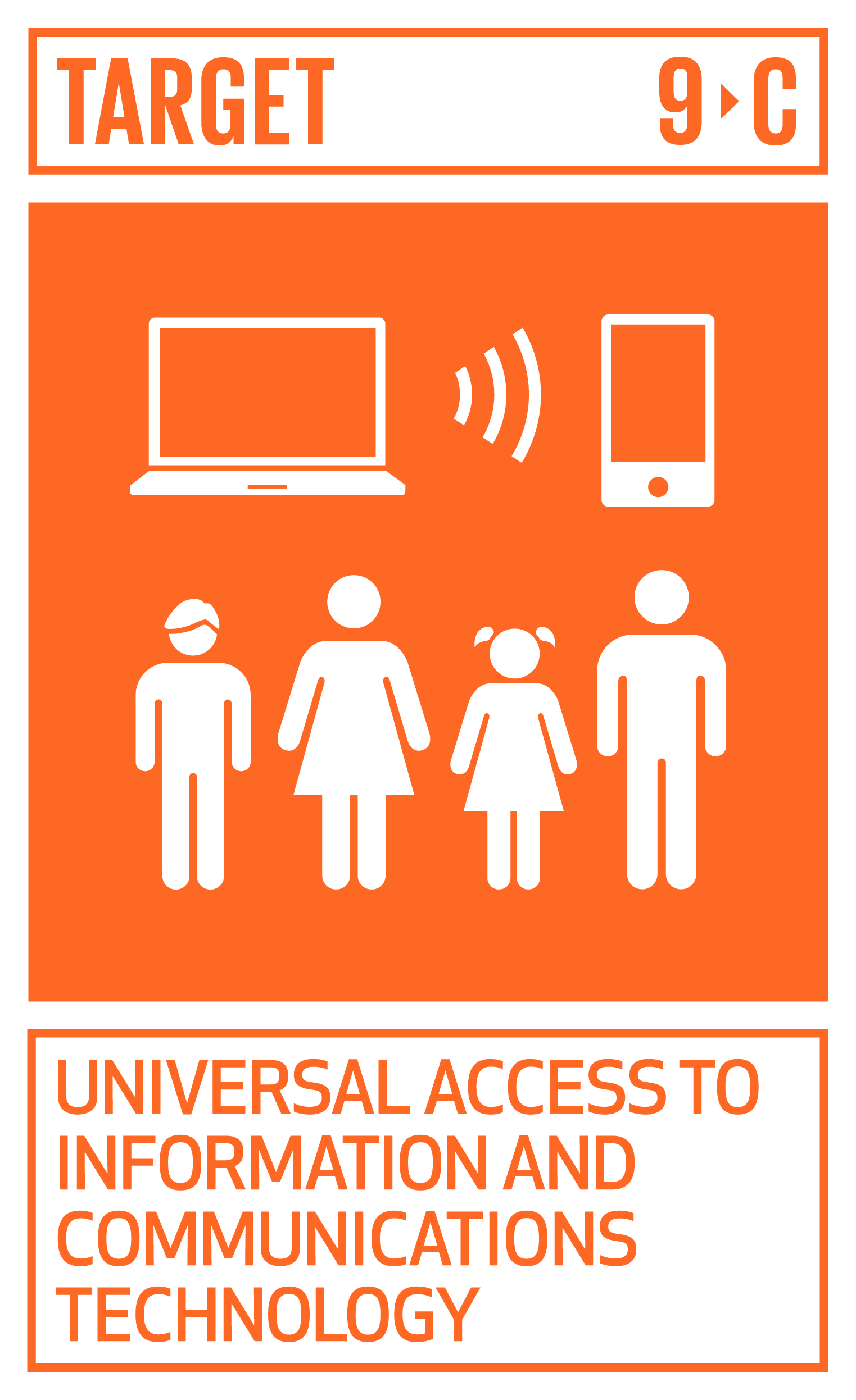 Significantly increase access to information and communications technology and strive to provide universal and affordable access to the Internet in least developed countries by 2020. INDICATOR 9.c.1 Proportion of population covered by a mobile network, by technology