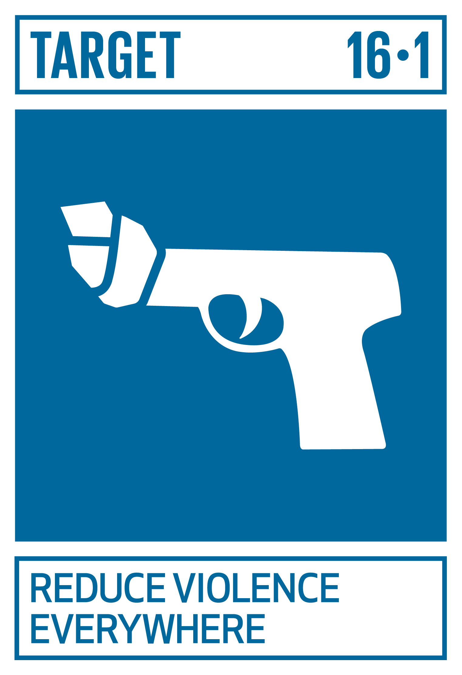 Significantly reduce all forms of violence and related death rates everywhere. INDICATORS 16.1.1 Number of victims of intentional homicide per 100,000 population, by sex and age 16.1.2 Conflict-related deaths per 100,000 population, by sex, age and cause 16.1.3 Proportion of population subjected to physical, psychological or sexual violence in the previous 12 months 16.1.4 Proportion of population that feel safe walking alone around the area they live