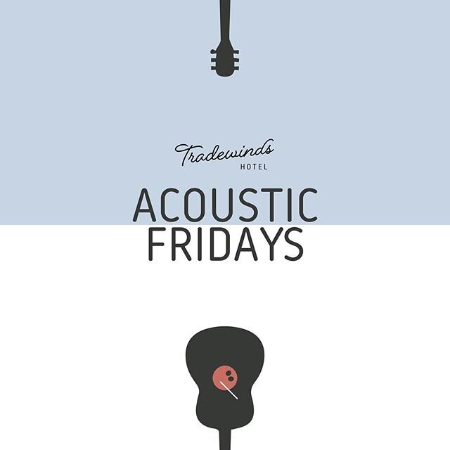 🎵
Acoustic Music, $10 Cocktails and a view of the sunset over East Fremantle.
.
Acoustic Friday&rsquo;s @tradewinds_hotel from 6-9pm, the perfect end of week wind down.
.
#eatdrinkplaystay #tradewindshotel
