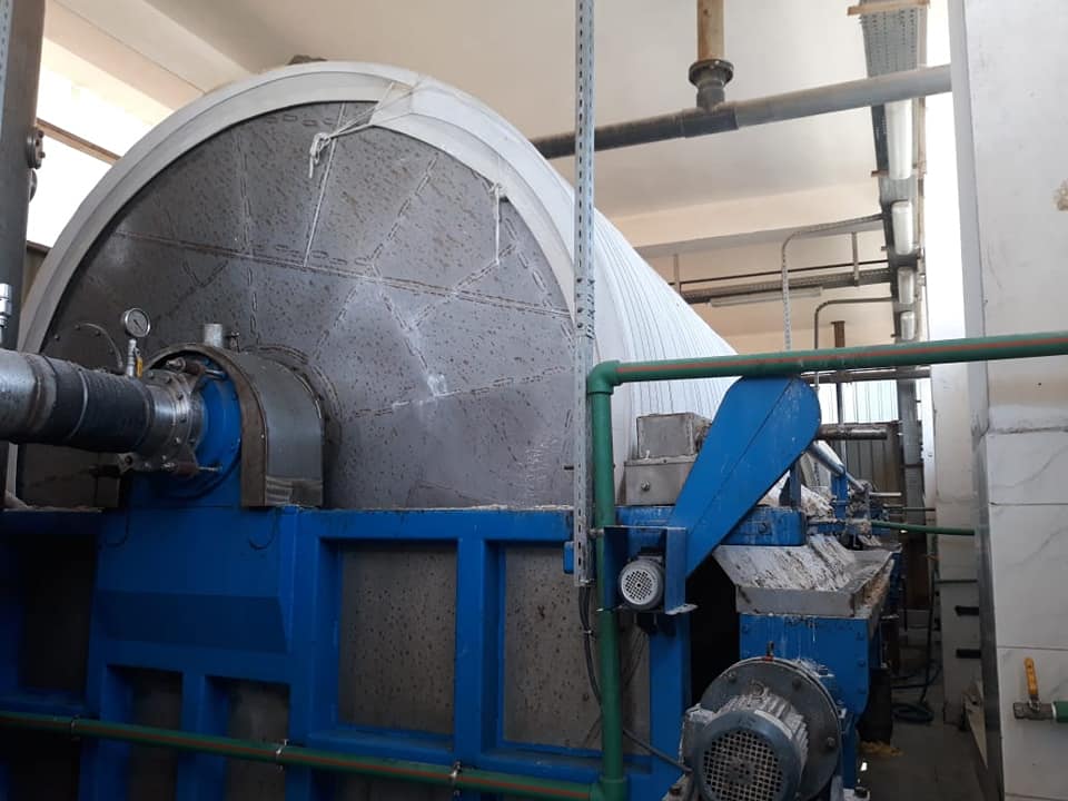 Rotary Vacuum Drum Filter Cloth — Technical Textiles India