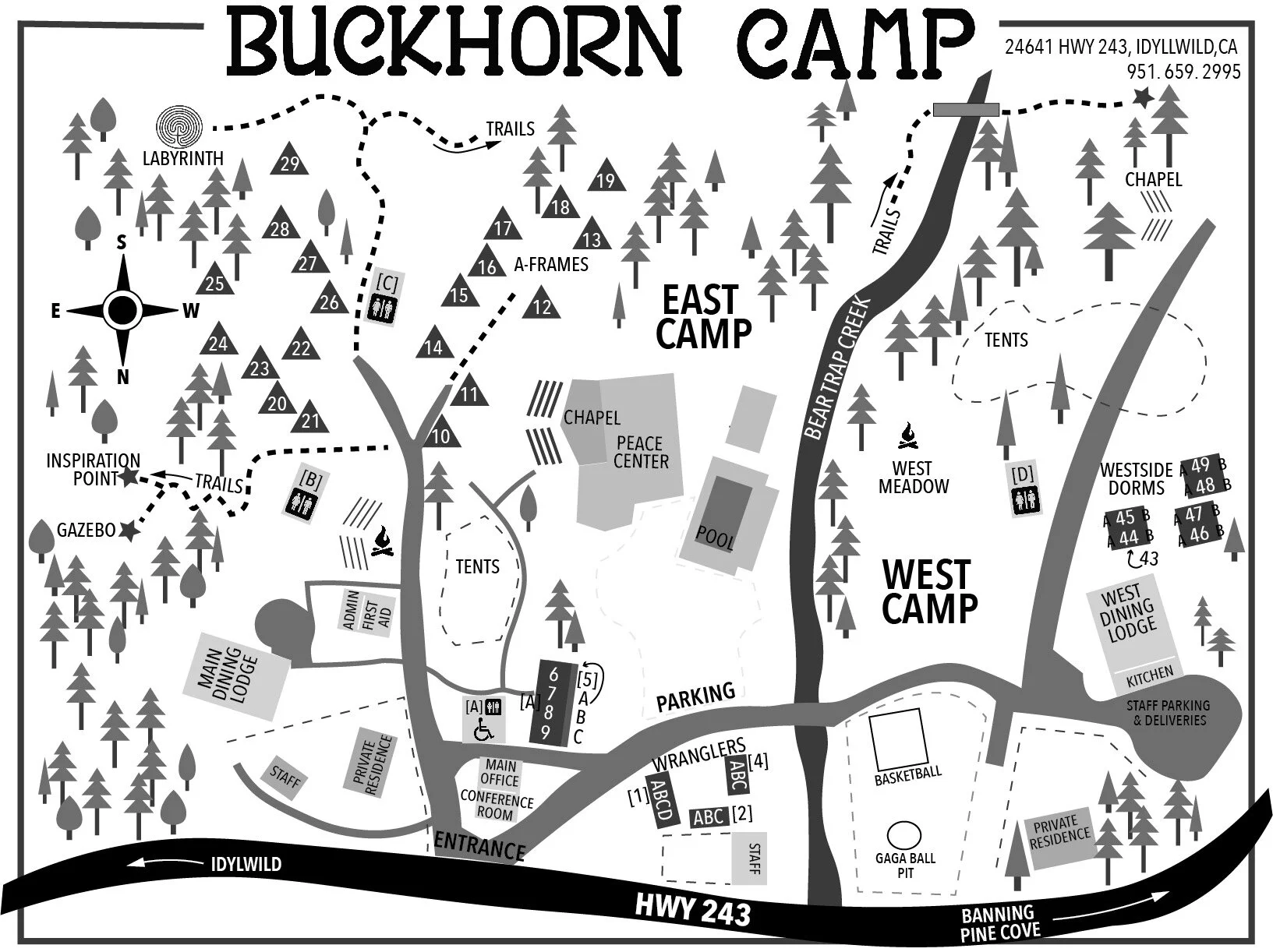 Facilities Buckhorn Camp