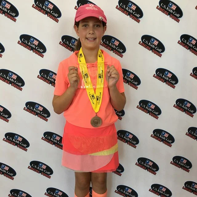 Had a eagle and a birdie today on the course and it felt AMAZING! Rapped up @u.s.kidsgolf summer tour in 4th place overall... #golfisfun #golfcuties #golfvibes #juniorgolfers #golf #uskidsgolf #4th #girlsgolf #liveunderpar #shamwow #allsmiles #growin
