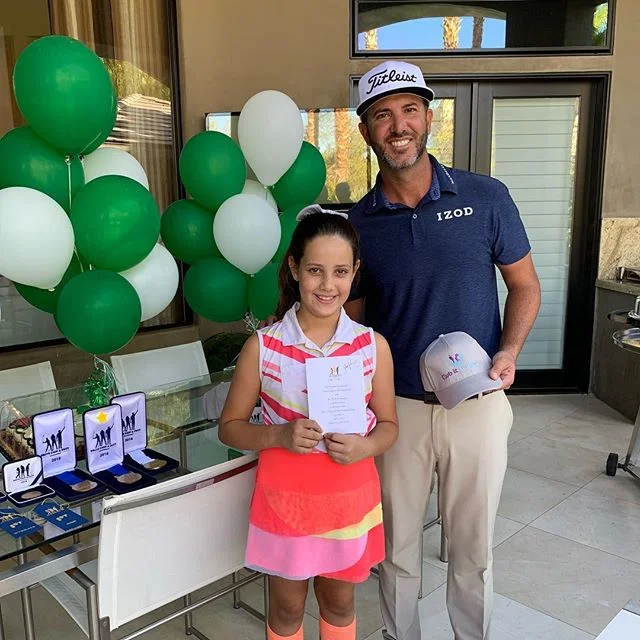 Had the BEST delivery, that anyone could ever ask for.. my official invite to Drive, Chip and Putt was given to me by my favorite professional golfer Scott Piercy.  Thank you to everyone that has come to watch, support and most of all be part of my R