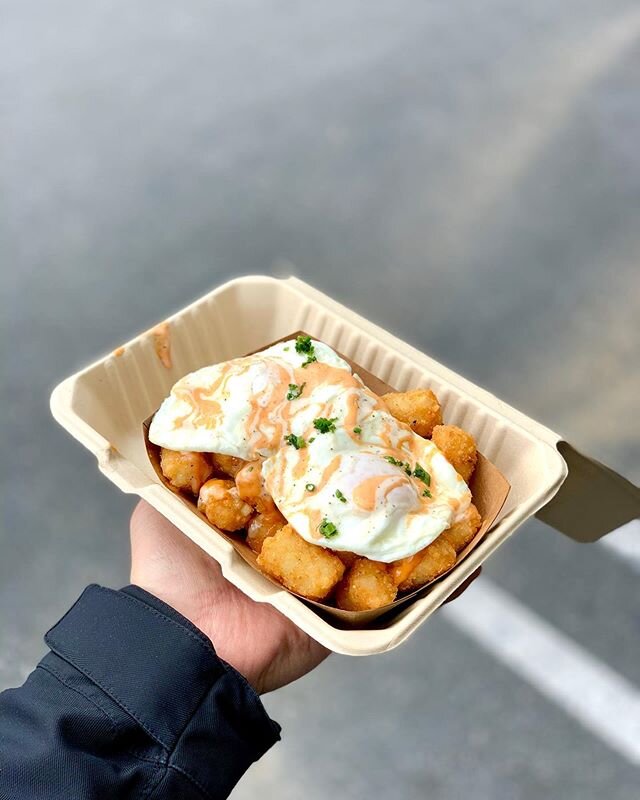 My daily #vaccine 🍳 warm and crispy #eggtots 🥔 🍟 🥚 Stay Home and be Safe everyone 🙏 .
.
.
.
.
.
.
.
#stayhome #eggtuck #eggcellent #deliveryfood #eggsandwich #eggfast #laeats #eaterla #엘에이 #hollywood #lafoodie #foodies #youtube #eeeeeats #abc7ey