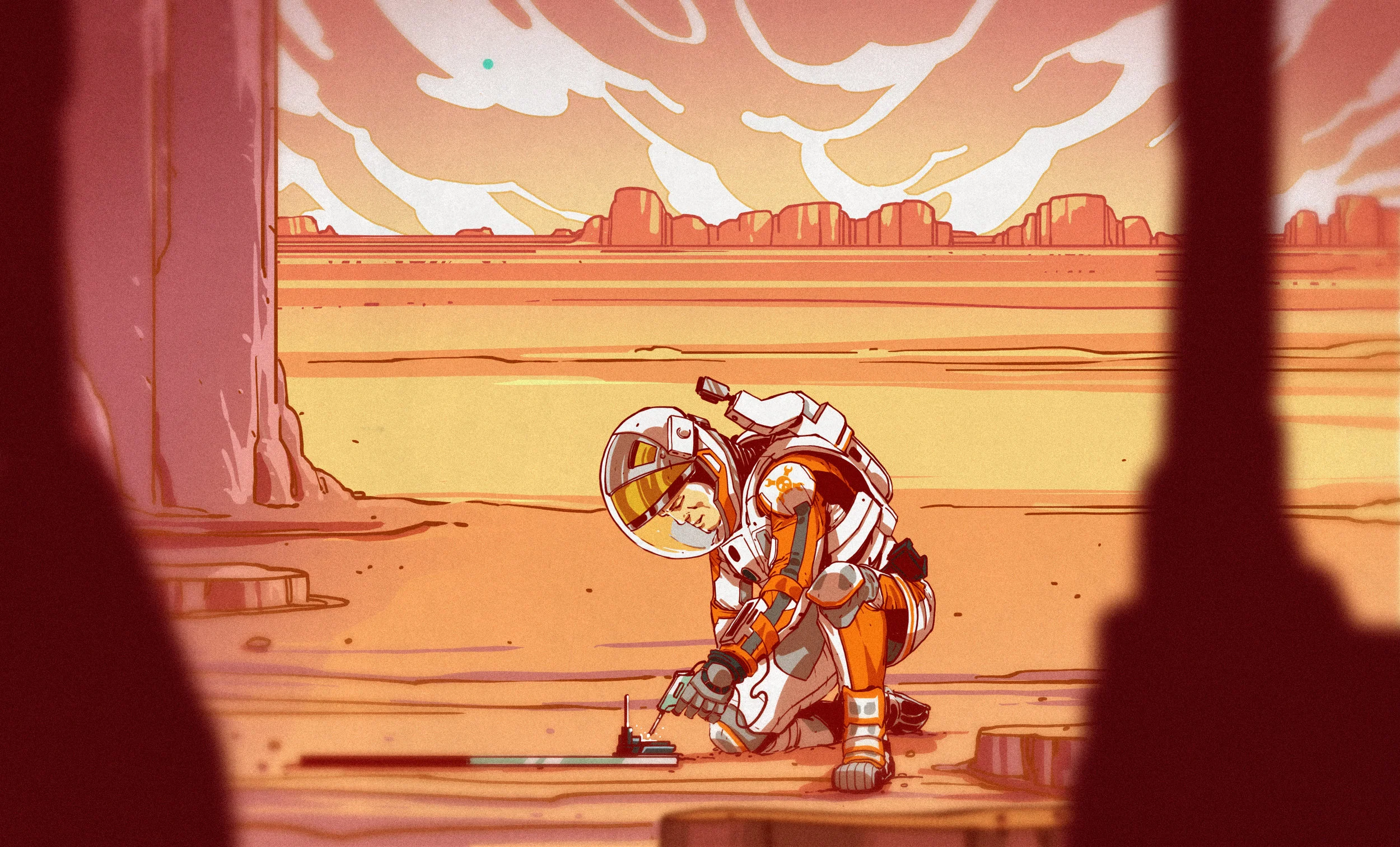 Hacking on Mars