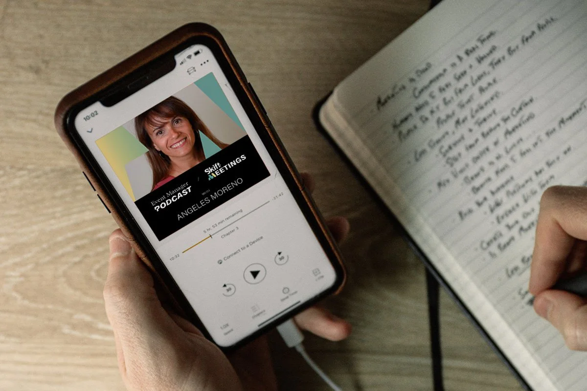 Angeles Moreno from AIM Group interviewed on Event Manager Podcast
